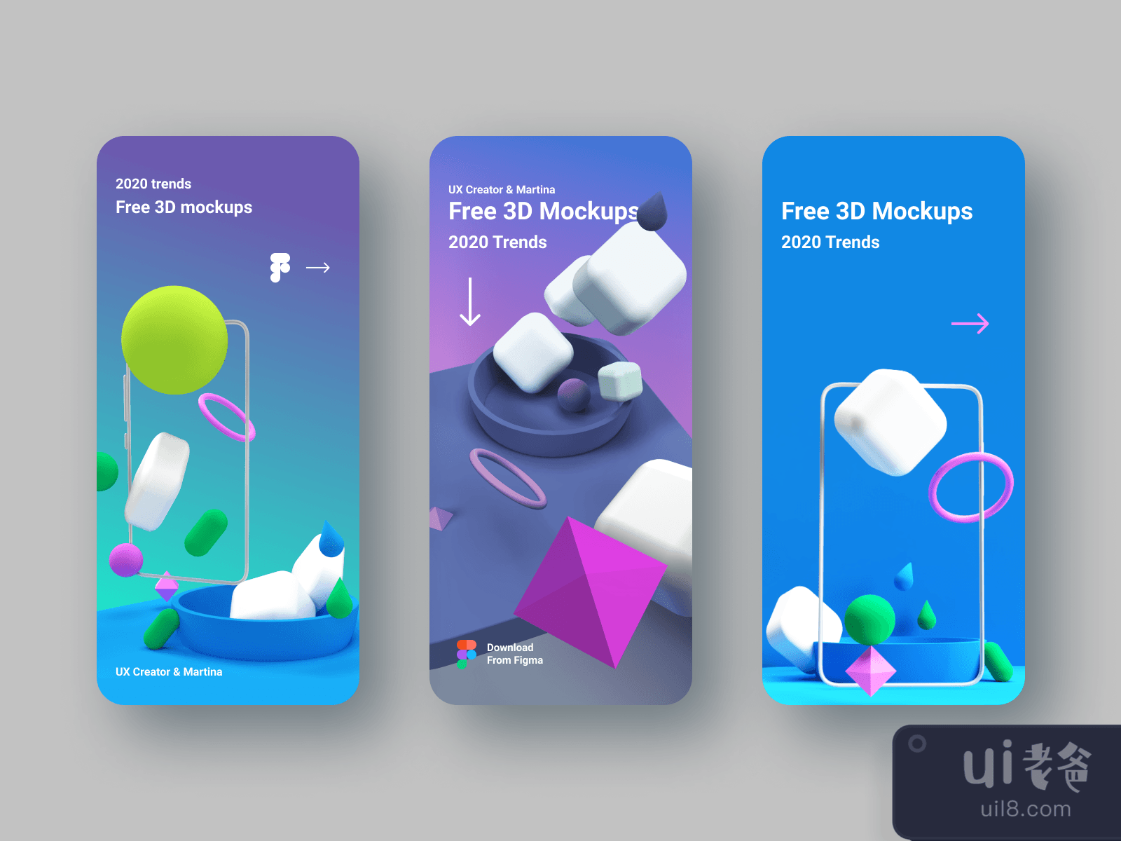 3D Models App for Figma and Adobe XD No 4