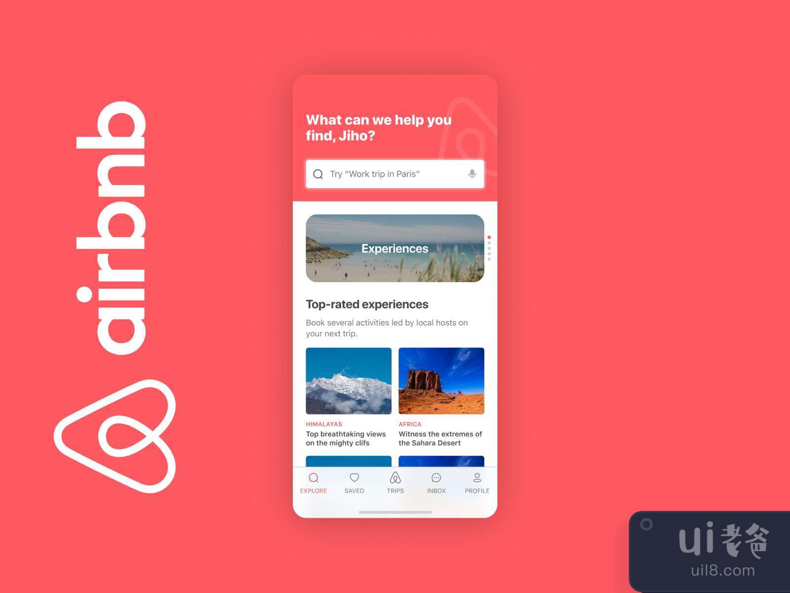 Airbnb Hotel Booking for Figma and Adobe XD No 4