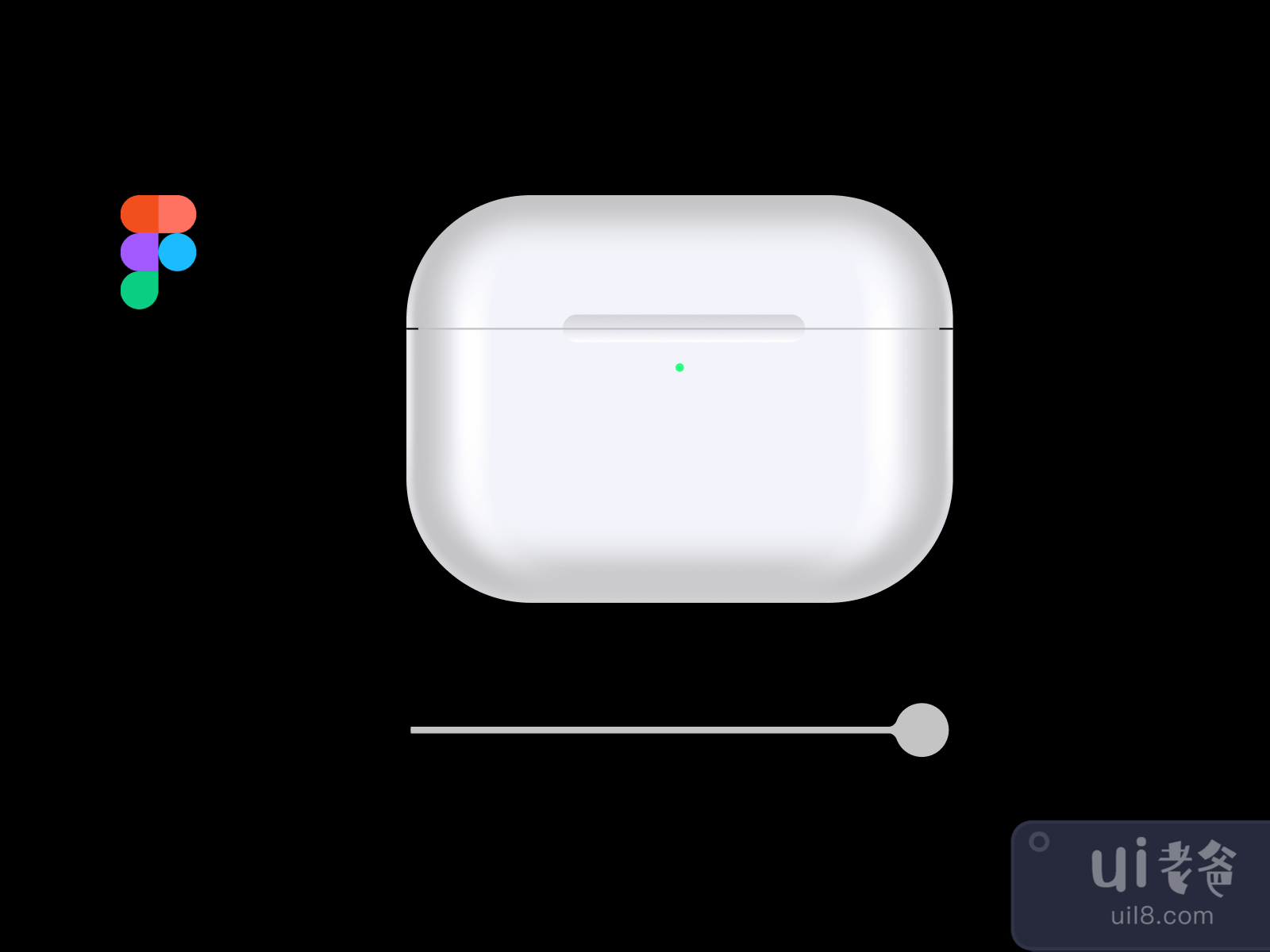 AirPods Pro + AirPods Vector Mockup for Figma and Adobe XD No 3