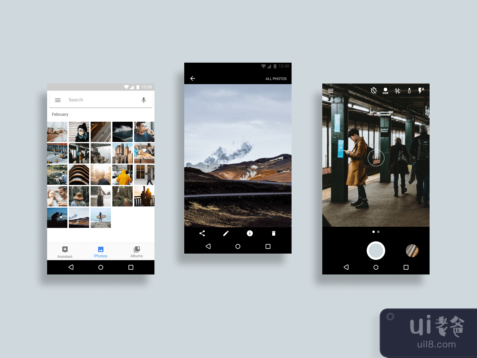 Android 7 Nougat GUI for Figma and Adobe XD No 4