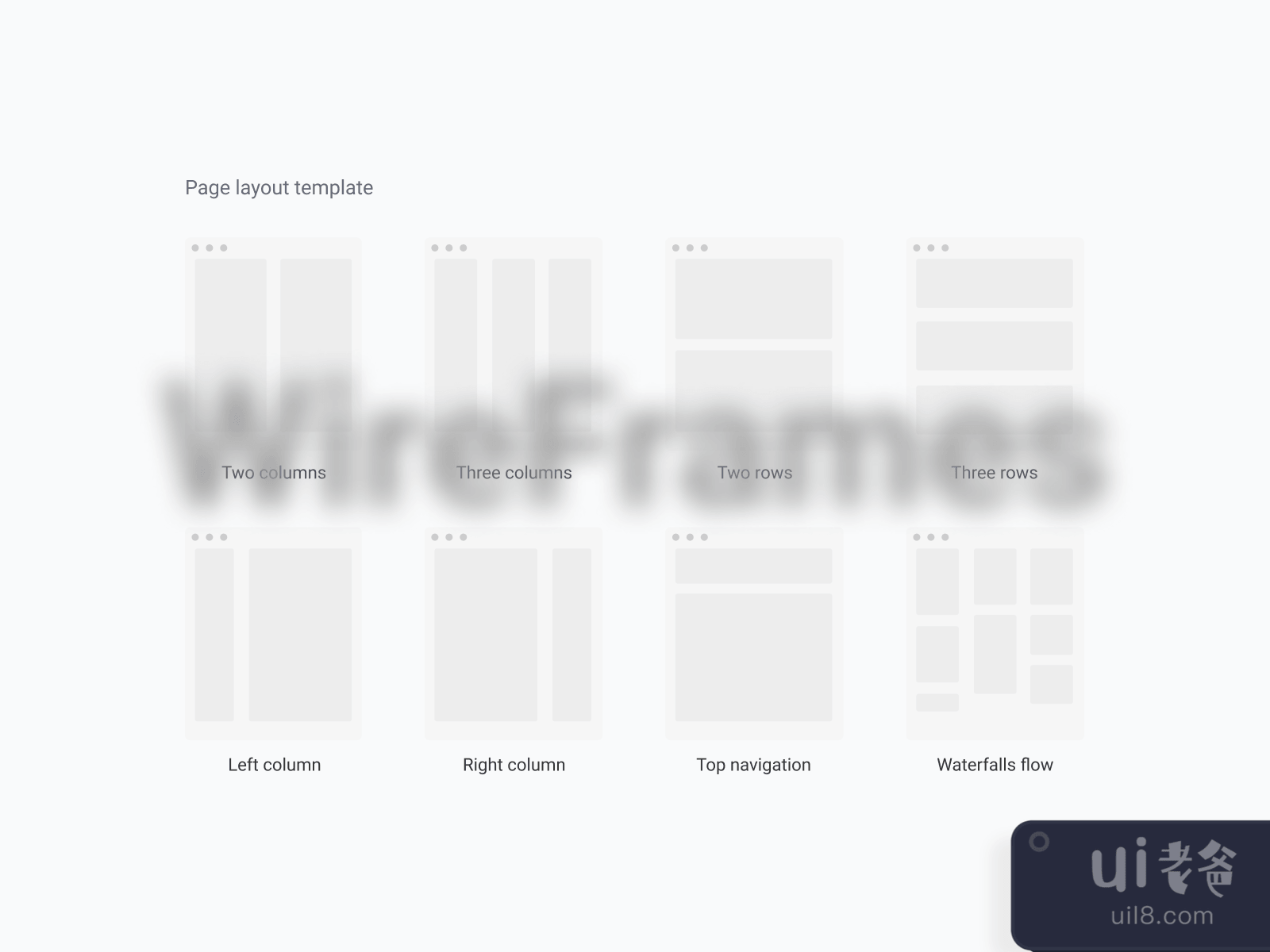 Ant UX Wireframes for Figma and Adobe XD No 3