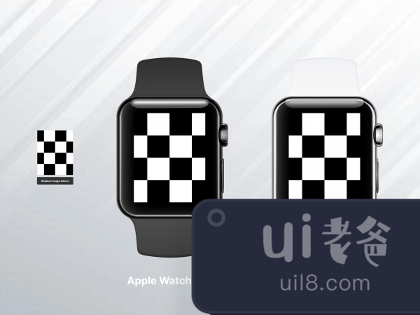 Apple Watch 5 40mm Mockup for Figma and Adobe XD No 1