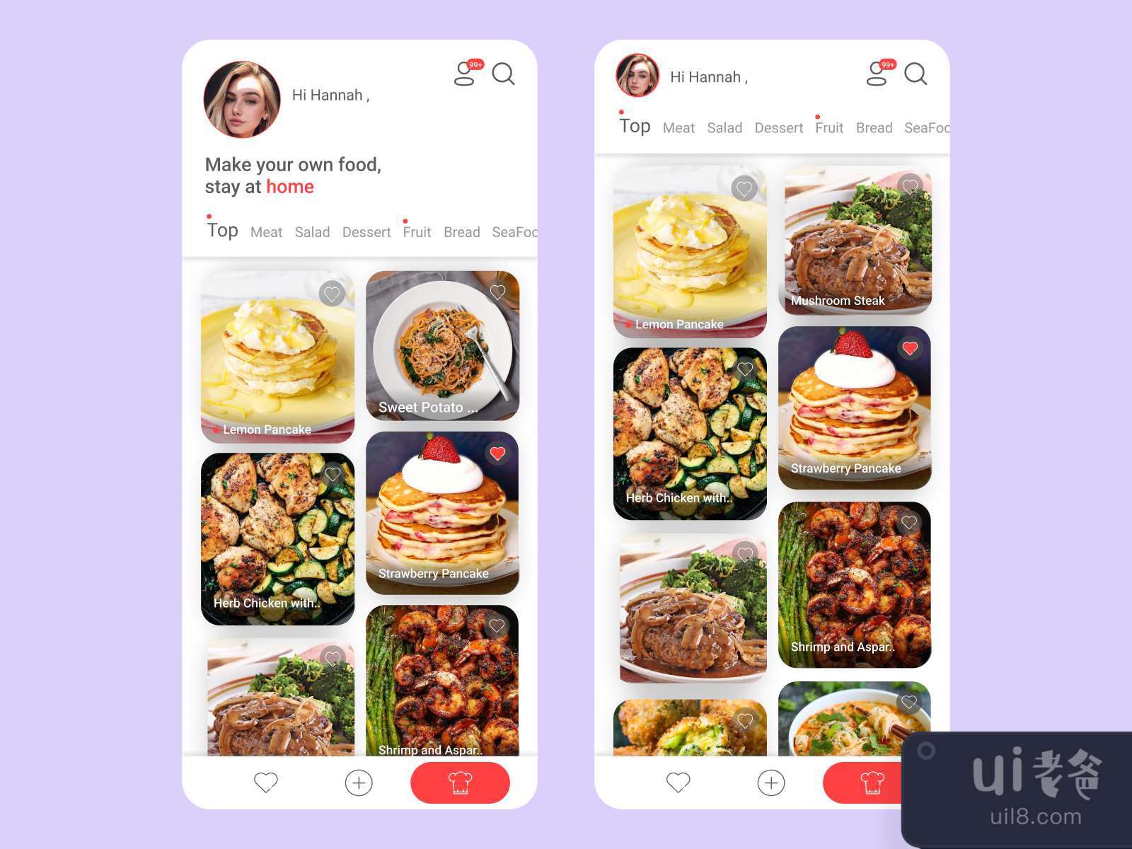 Cooking App for Figma and Adobe XD No 2