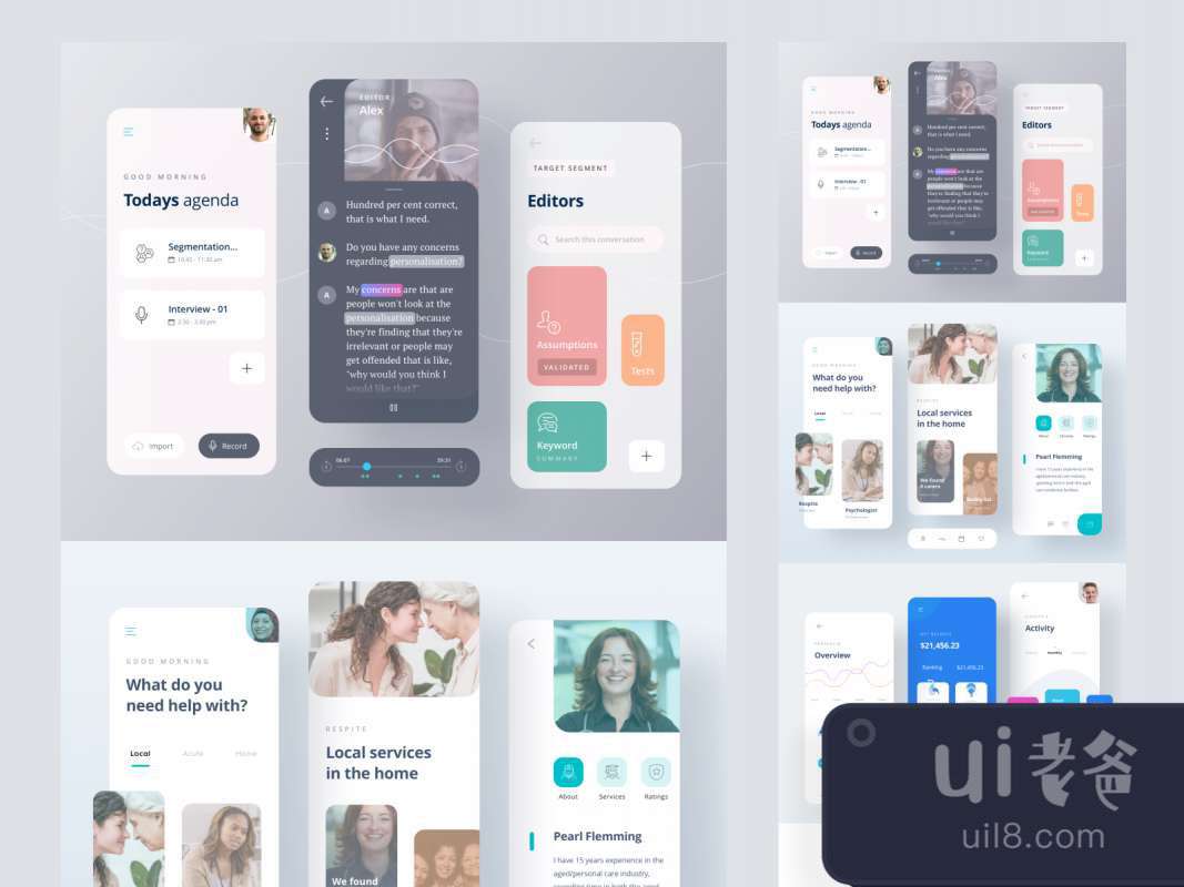 Dlyte Free UI Kit for Sketch for Figma and Adobe XD No 1