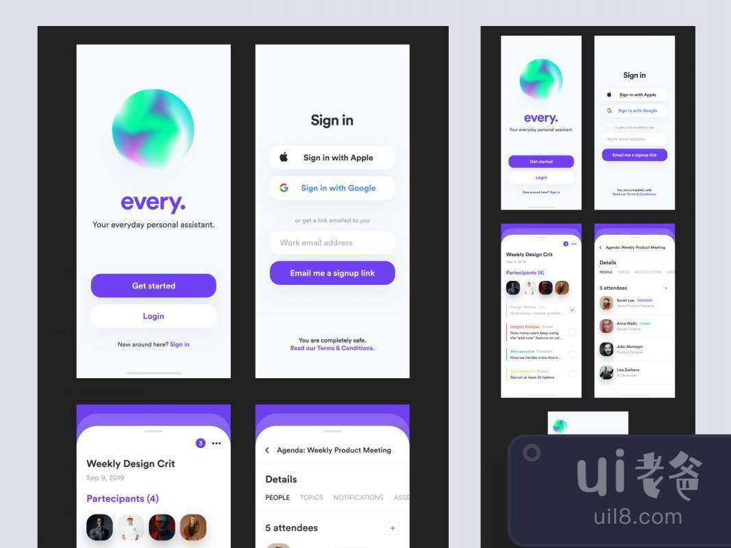 every. UI Kit for Figma for Figma and Adobe XD No 1