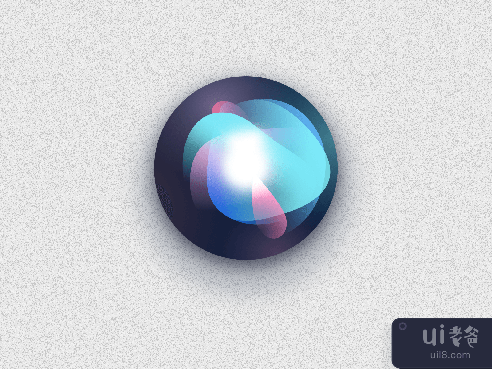 iOS 14 Siri Icon for Figma and Adobe XD No 2