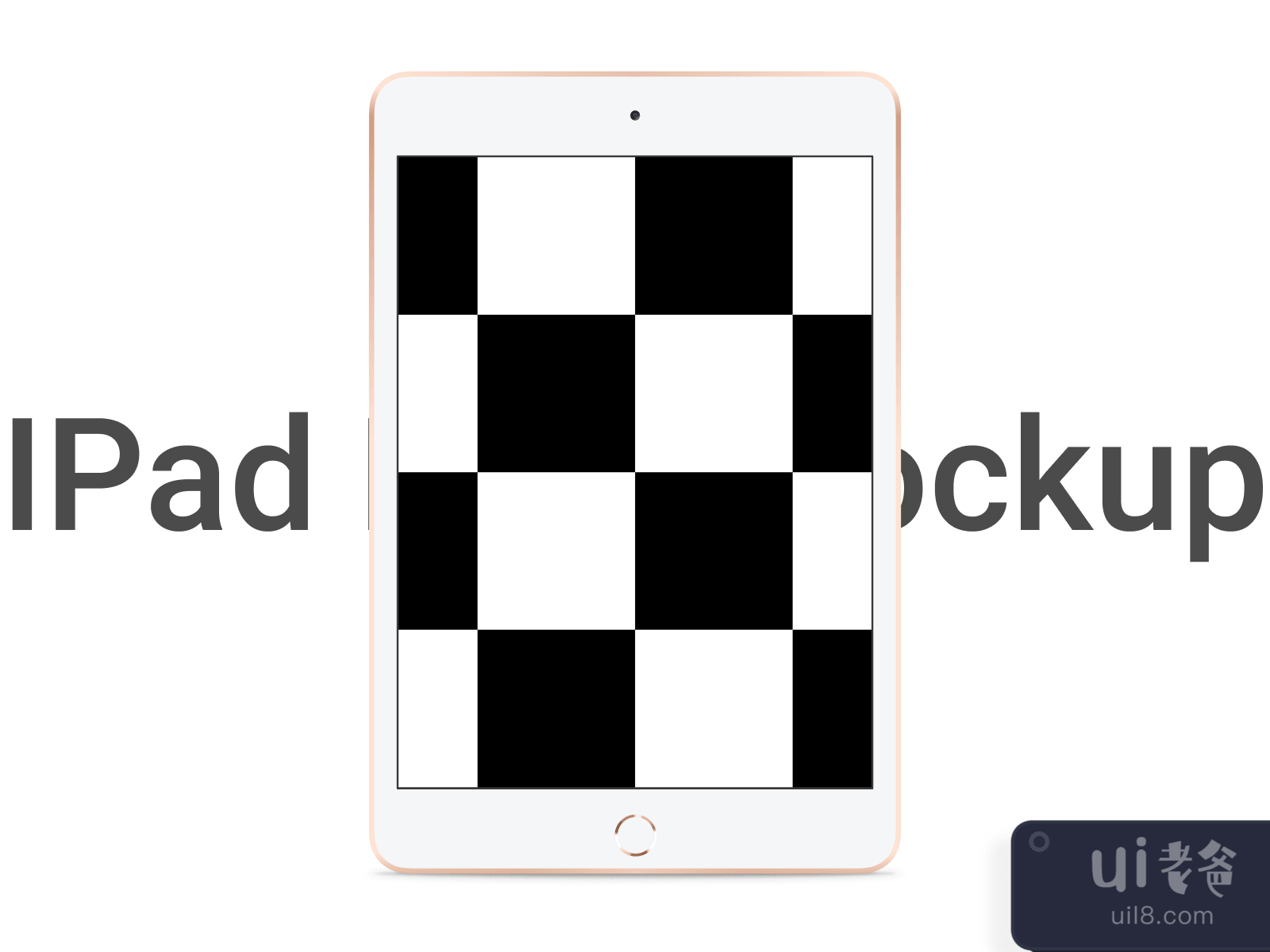 iPad Mini Mockup for Figma and Adobe XD No 2