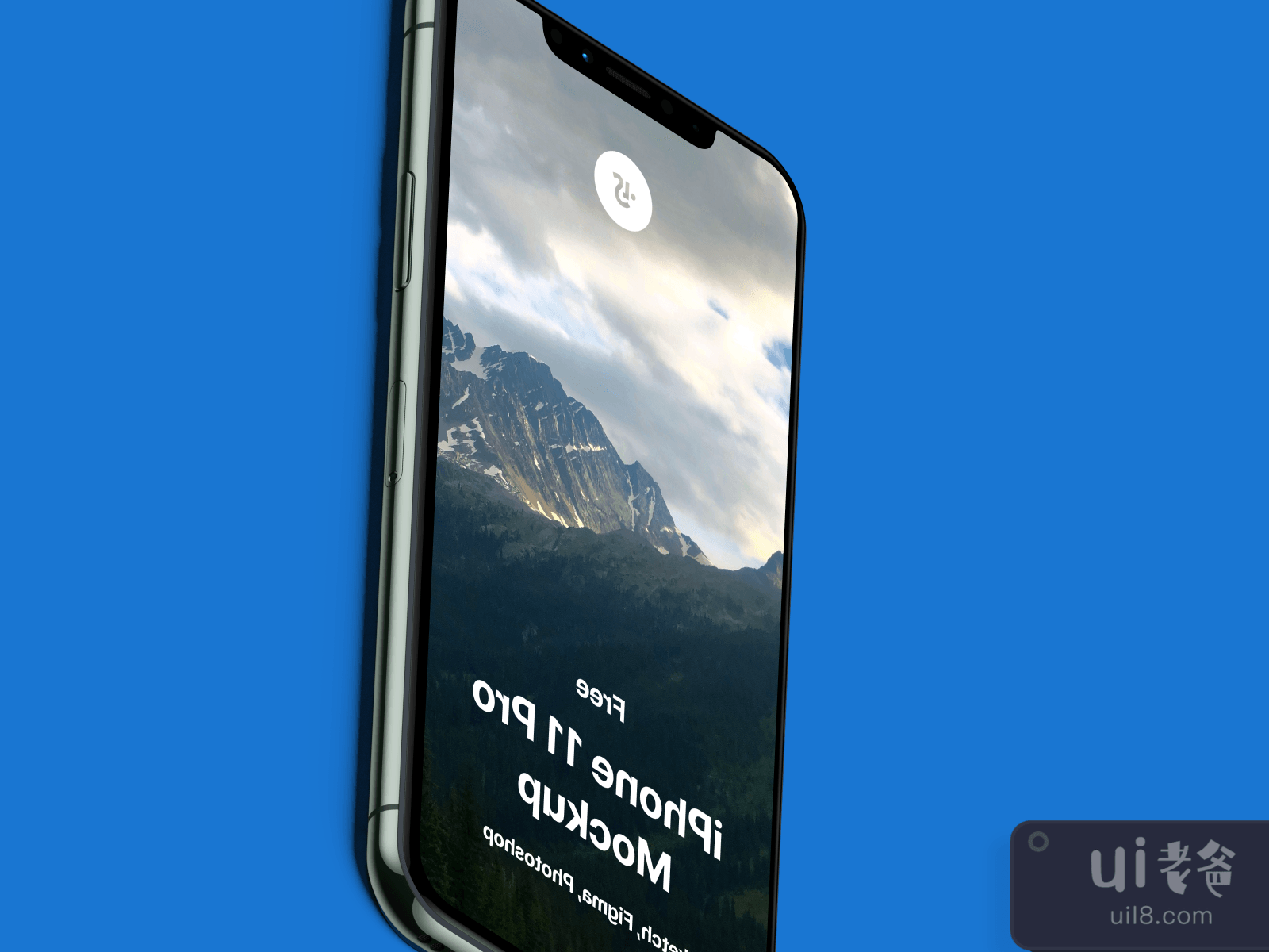 iPhone 11 Pro Perspective Mockup for Figma and Adobe XD No 4