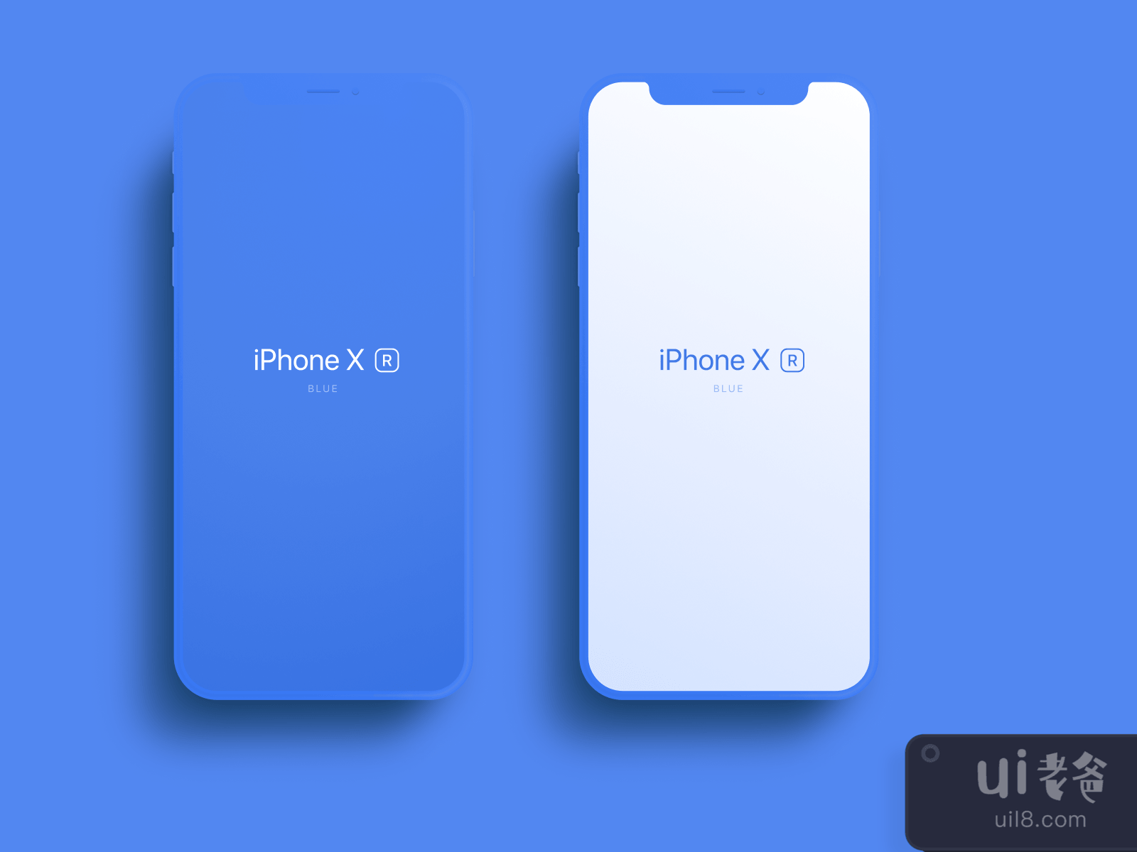 iPhone 8, X and XS Matte Mockup for Figma and Adobe XD No 2