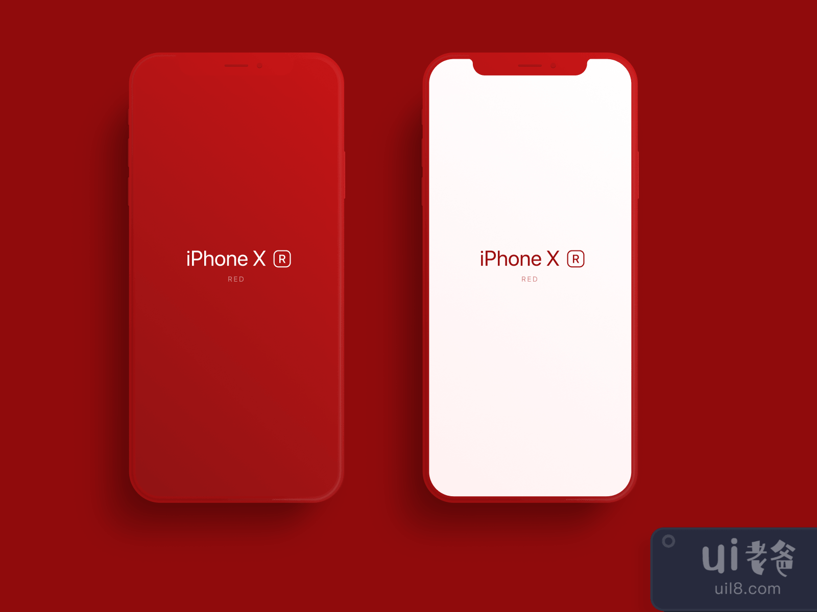 iPhone 8, X and XS Matte Mockup for Figma and Adobe XD No 3