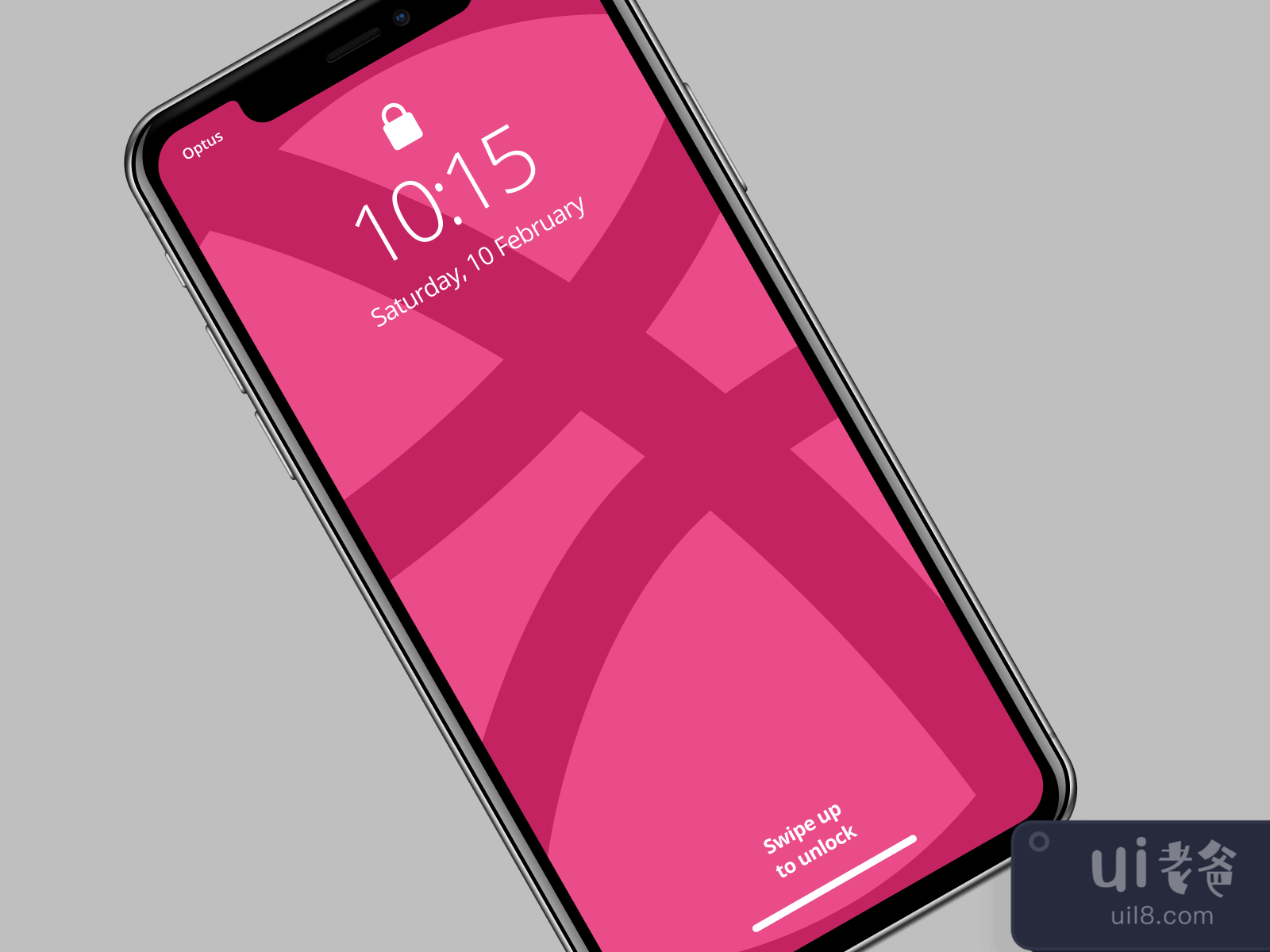 iPhone X Black Mockup for Figma and Adobe XD No 3