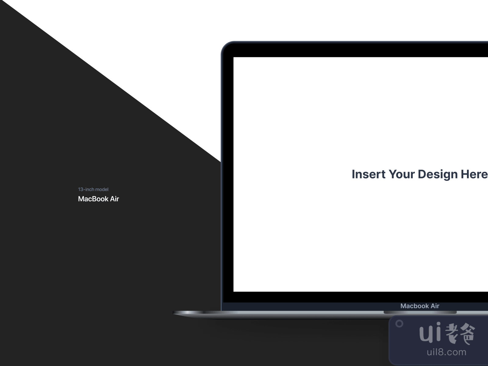 Macbook Air Realistic Mockup for Figma and Adobe XD No 3