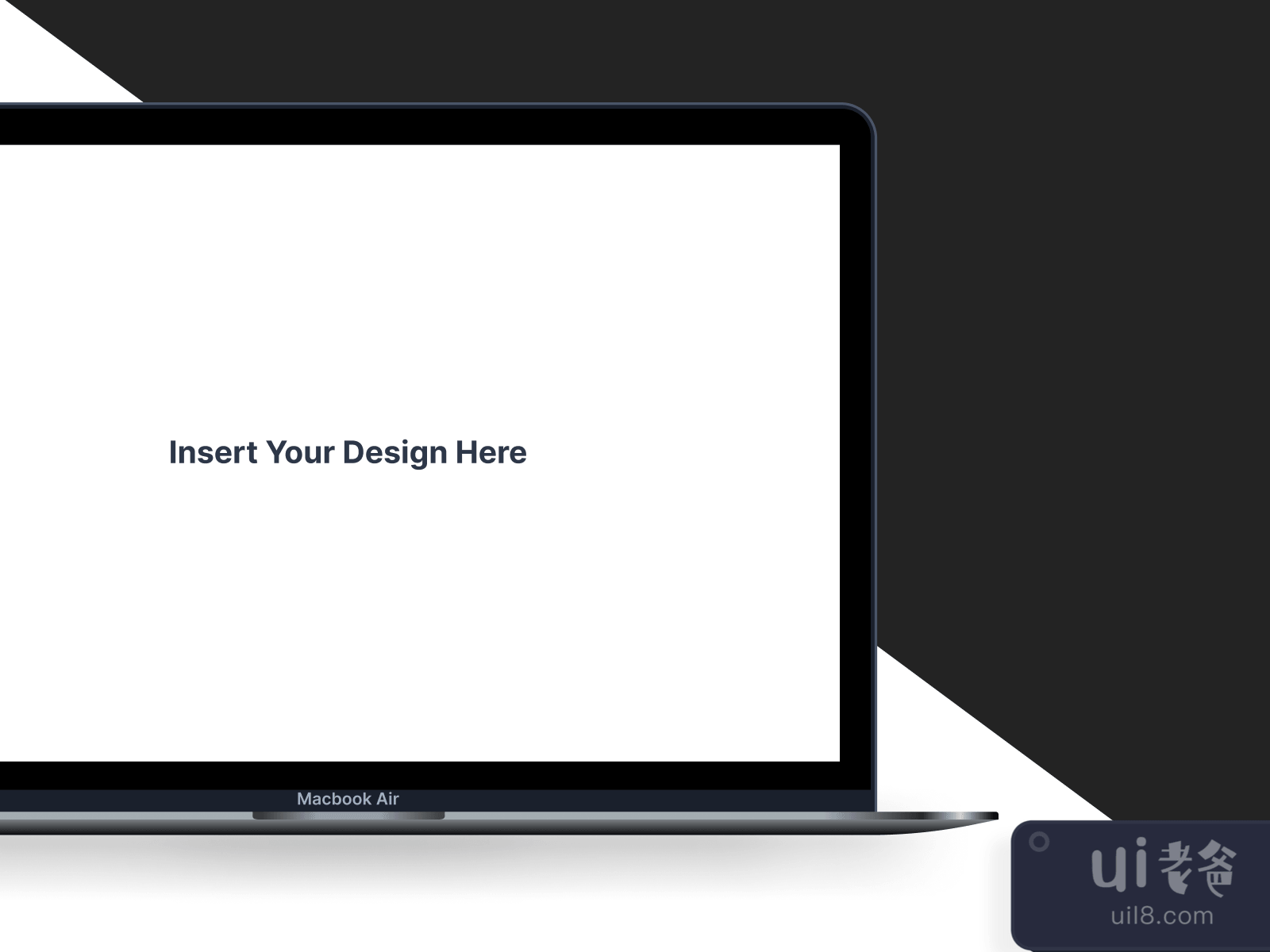 Macbook Air Realistic Mockup for Figma and Adobe XD No 4