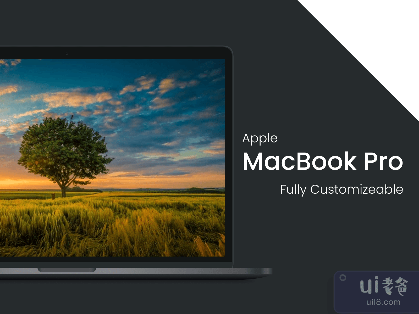 Macbook Pro Mockup for Figma and Adobe XD No 2
