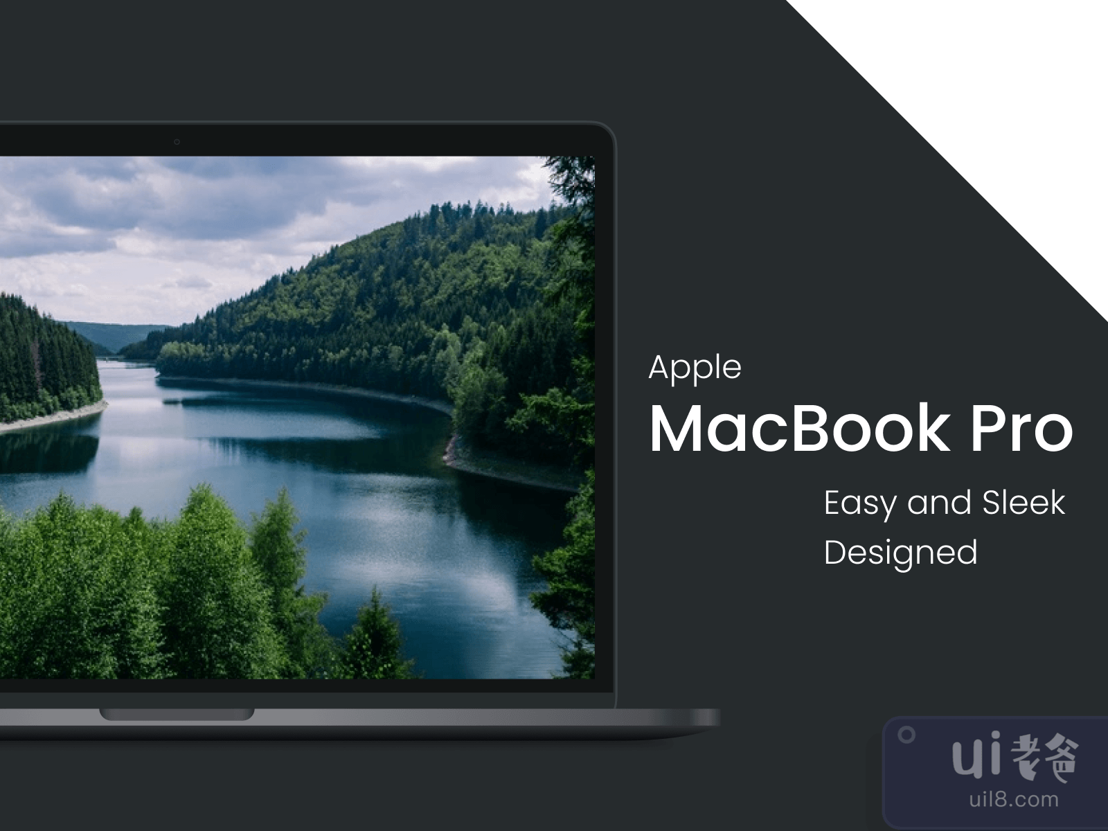 Macbook Pro Mockup for Figma and Adobe XD No 3
