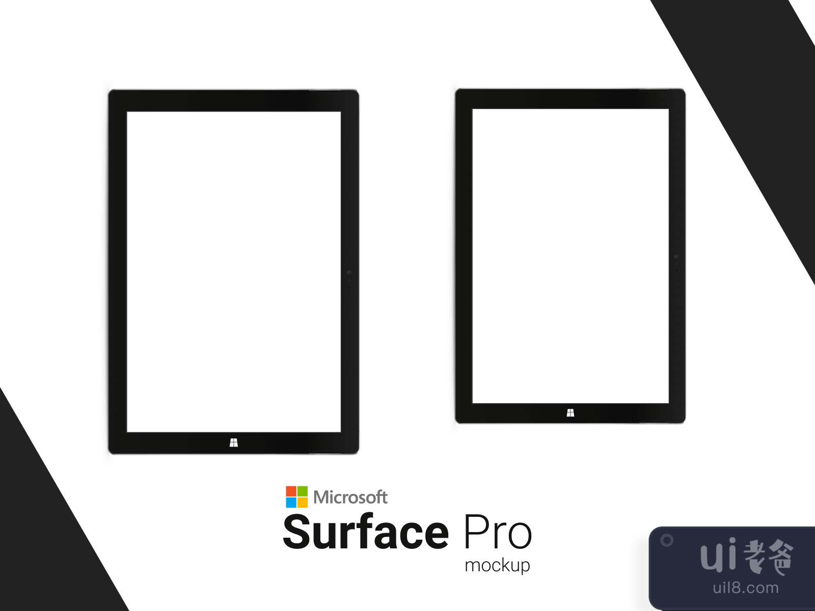 Microsoft Surface Pro 4 Mockup for Figma and Adobe XD No 3
