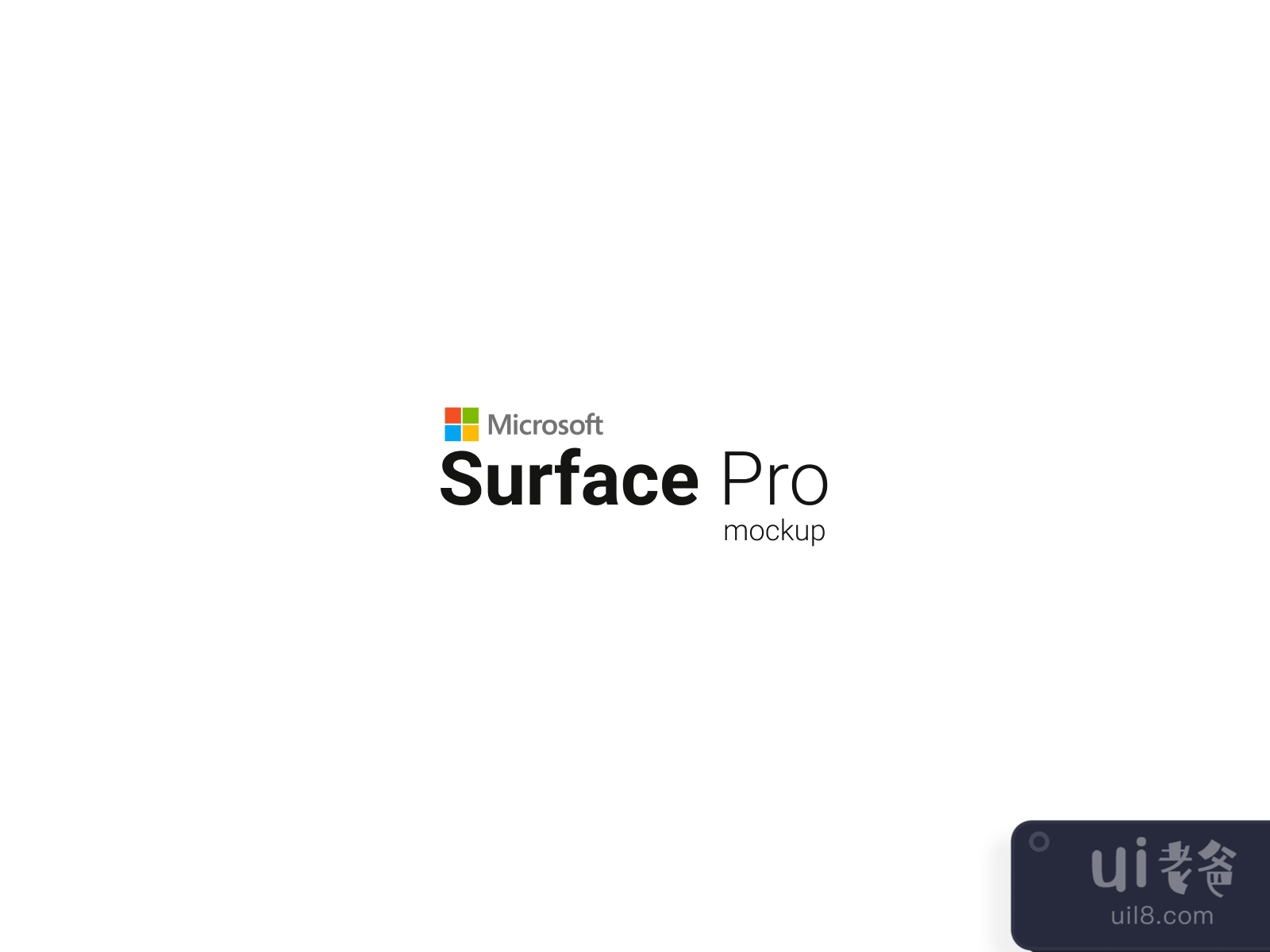 Microsoft Surface Pro 4 Mockup for Figma and Adobe XD No 4