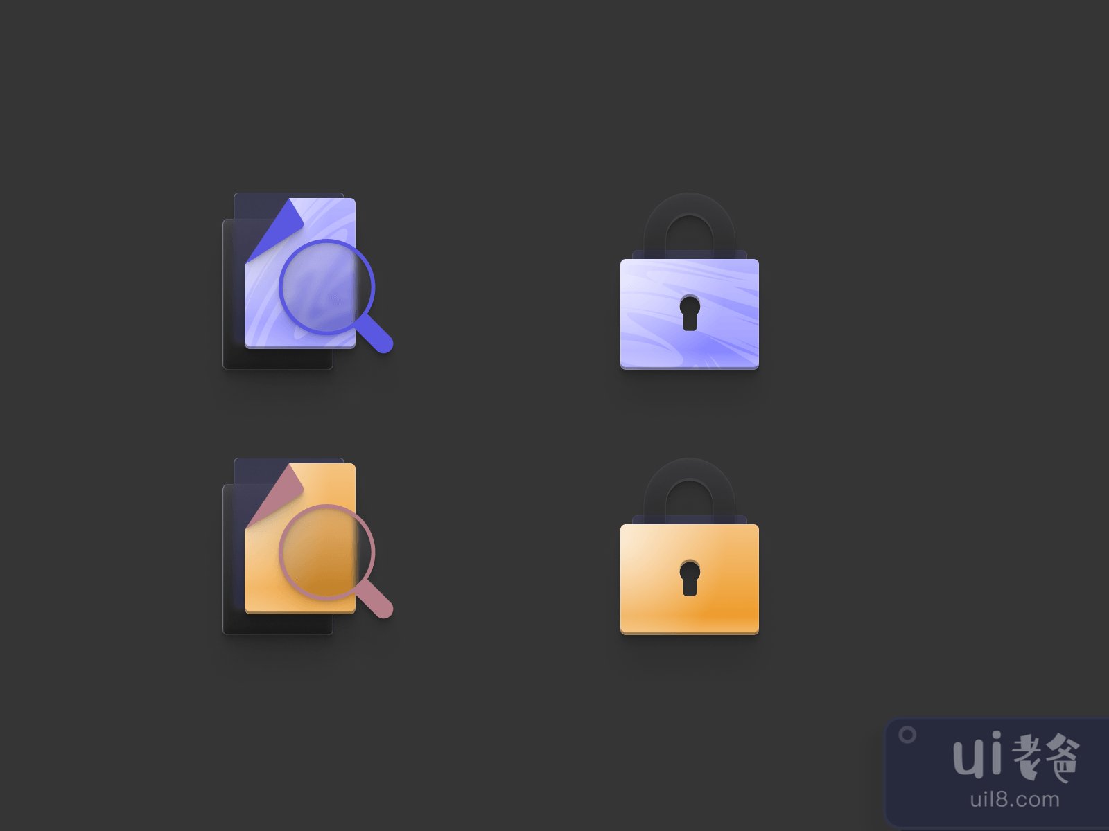 Neumorphism Icon Set for Figma and Adobe XD No 3