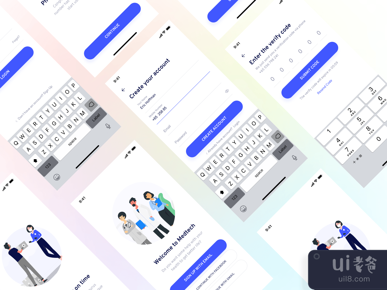 Online Medical Store App UI Kit for Figma and Adobe XD No 3