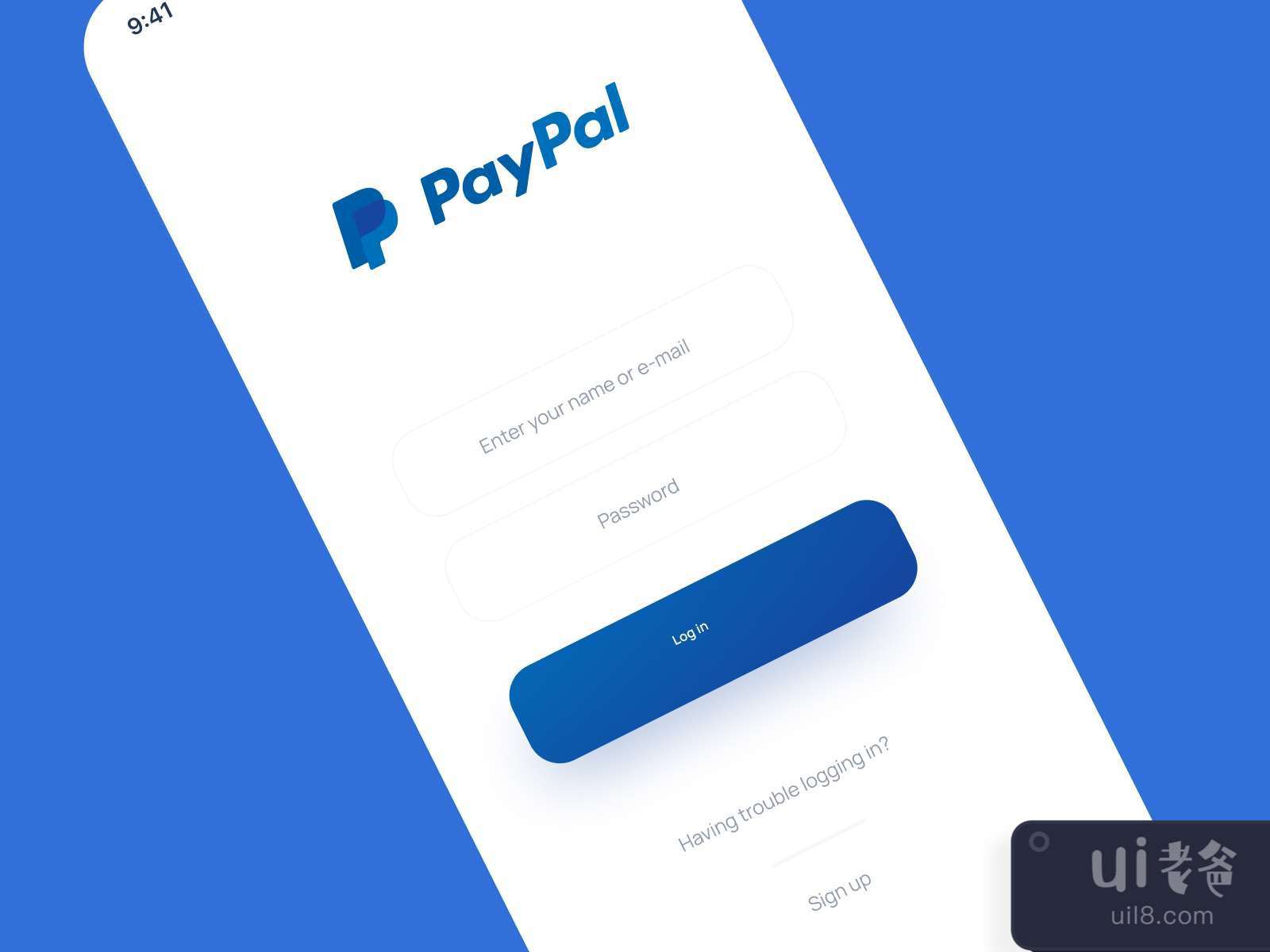 Paypal Redesign for Figma and Adobe XD No 3