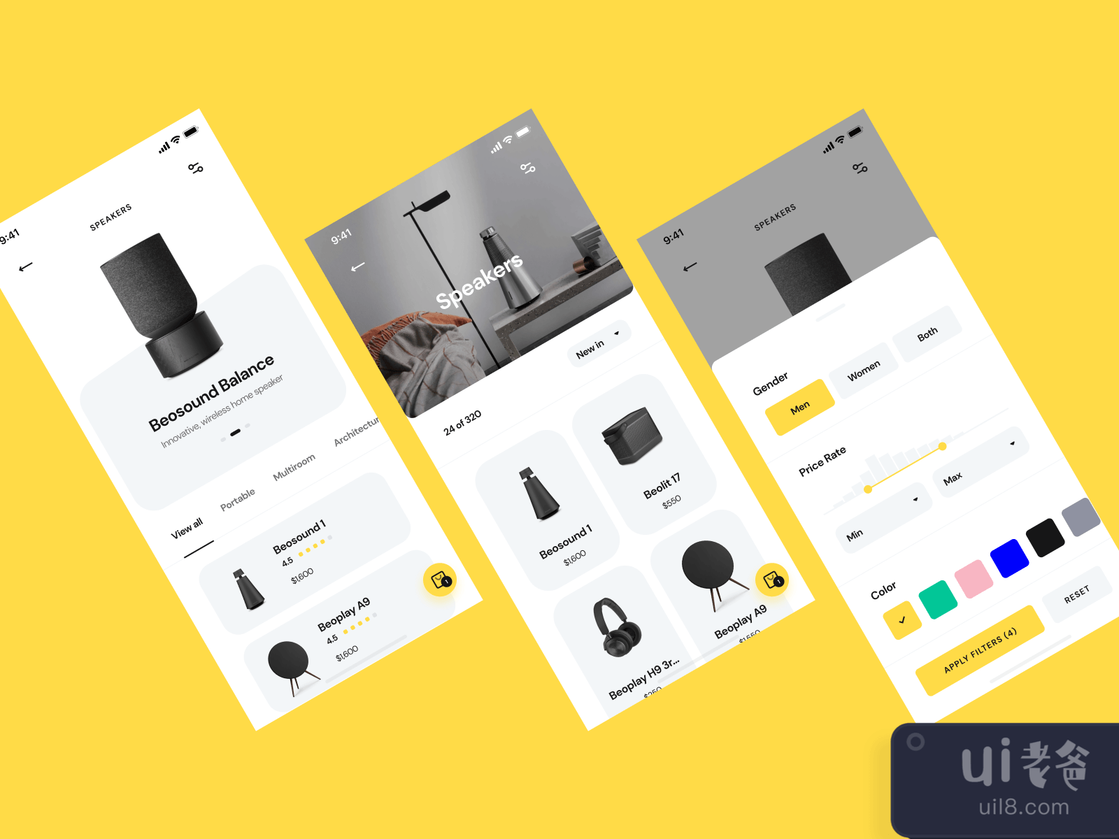 Premium Store App for Figma and Adobe XD No 3
