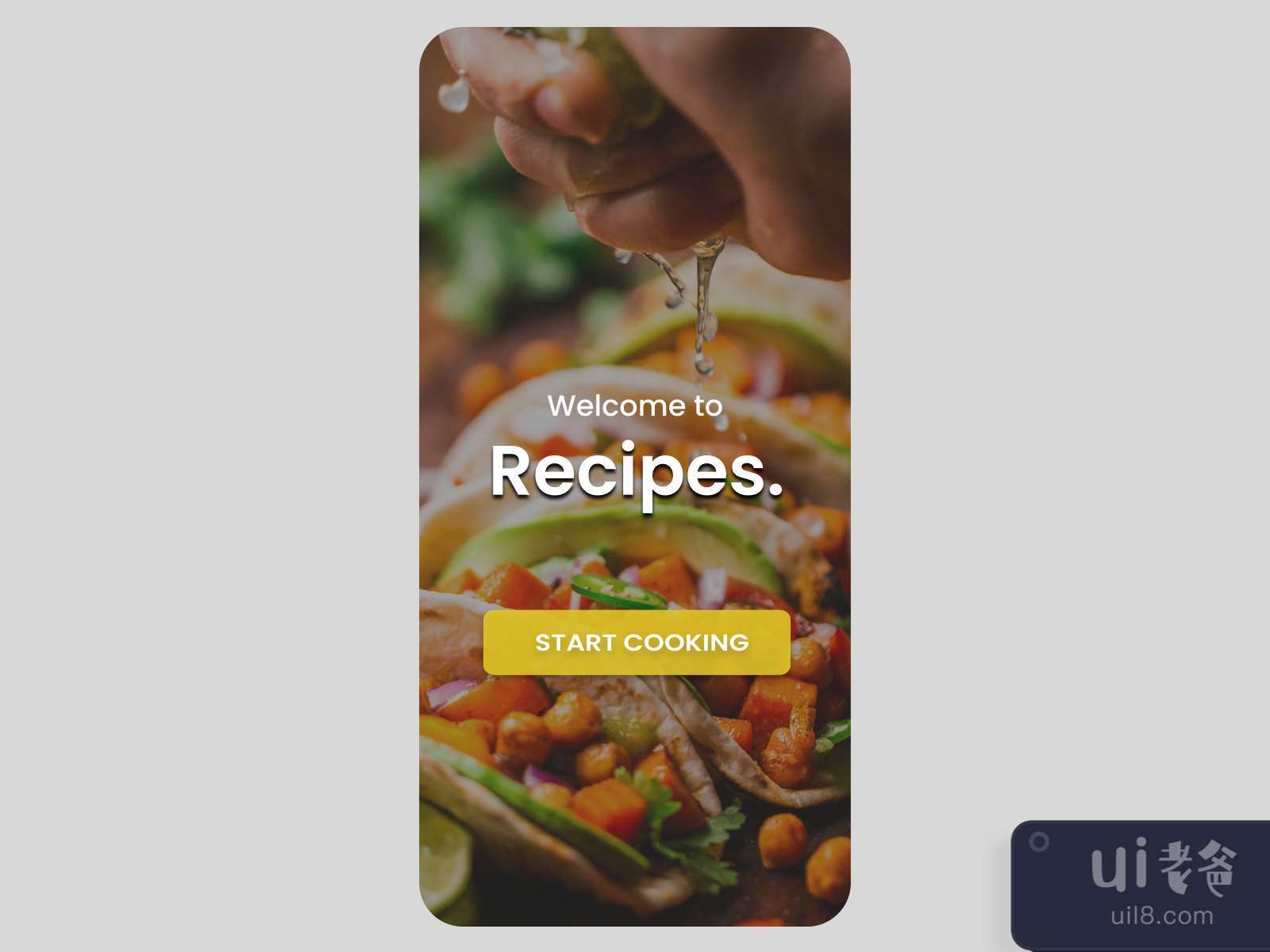 Recipes- Cooking App for Figma and Adobe XD No 3
