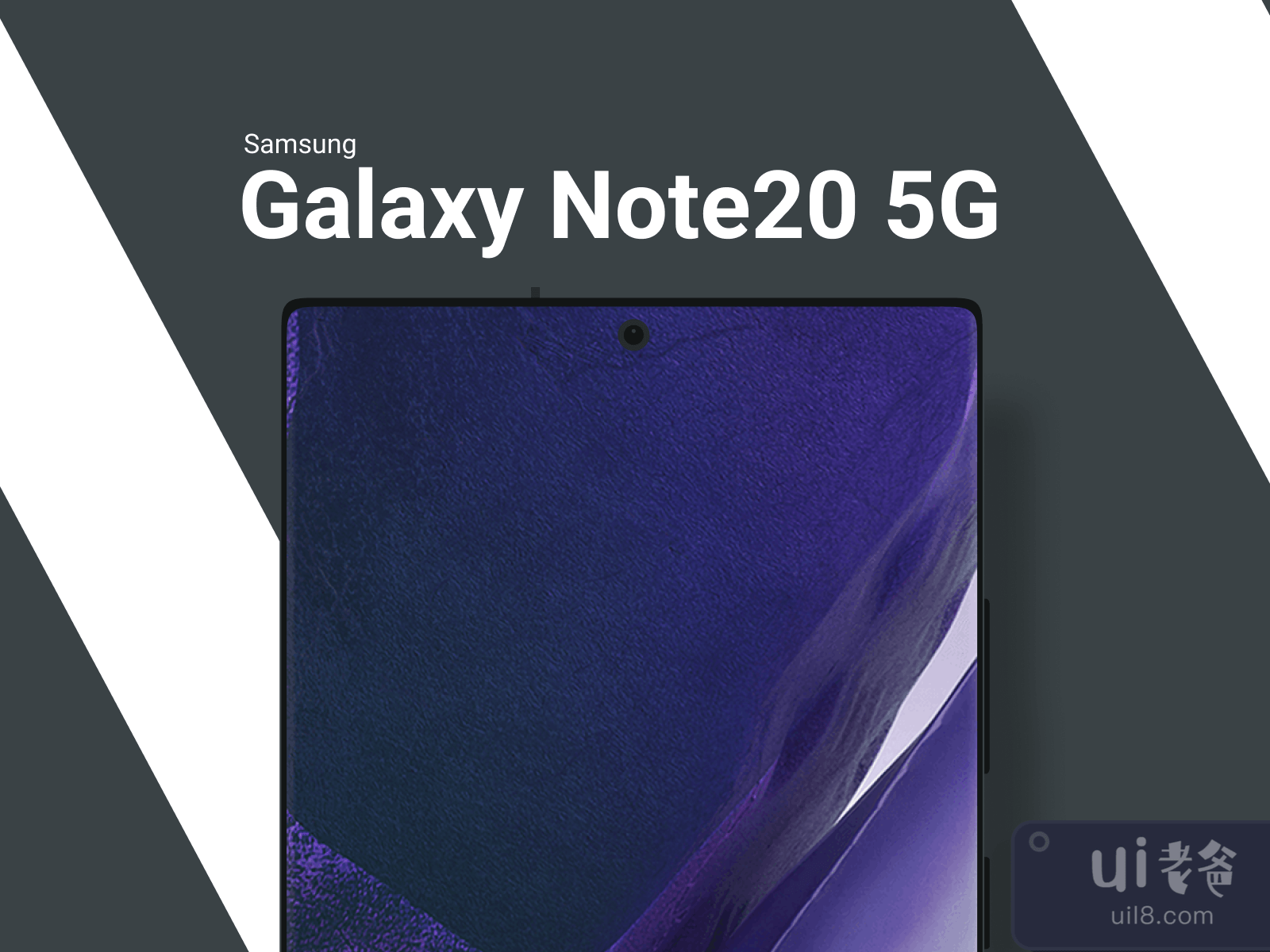 Samsung Galaxy Note 20 Mockup for Figma and Adobe XD No 3