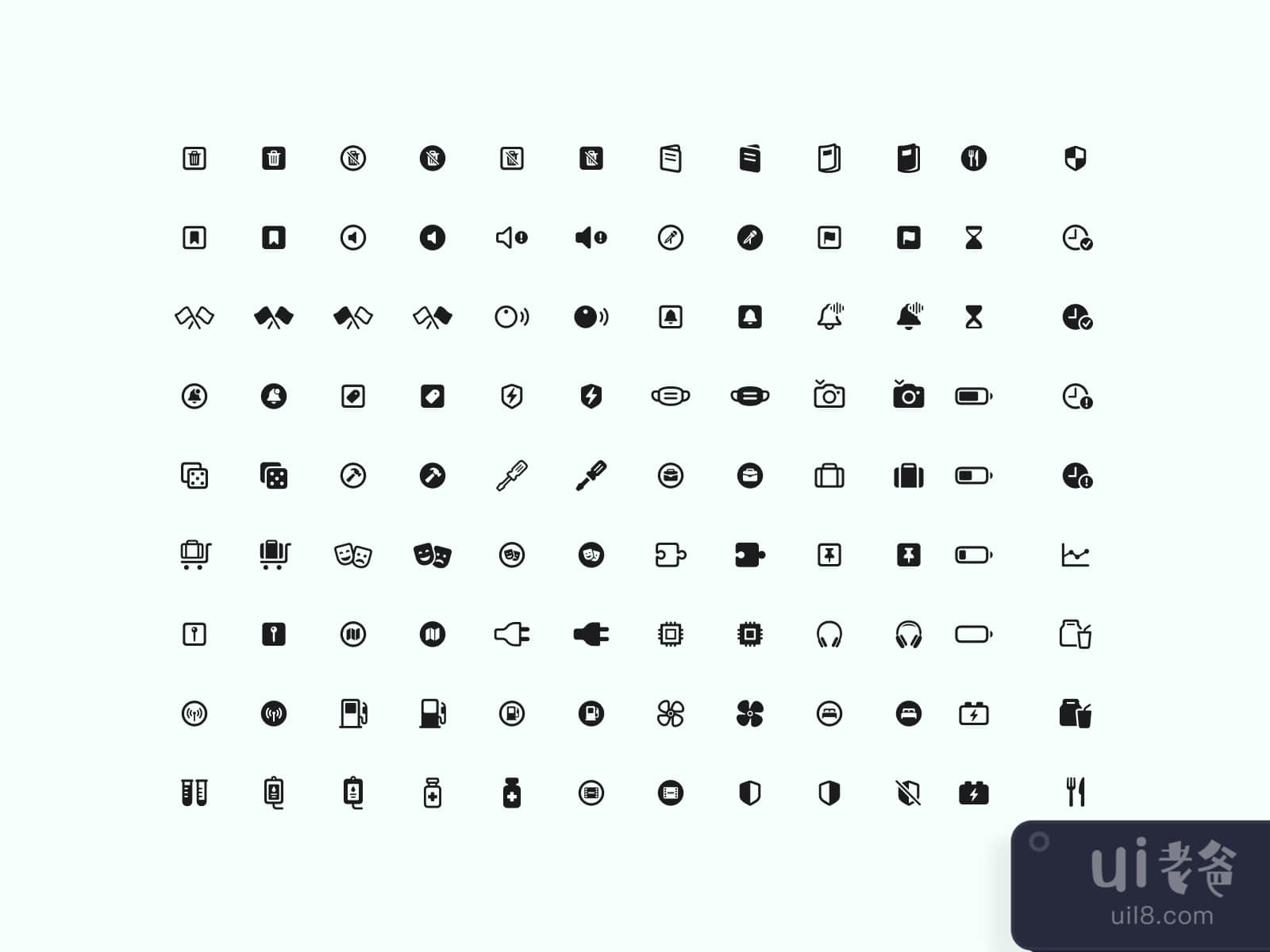 SF Symbols 2.1 Icons for Figma and Adobe XD No 3