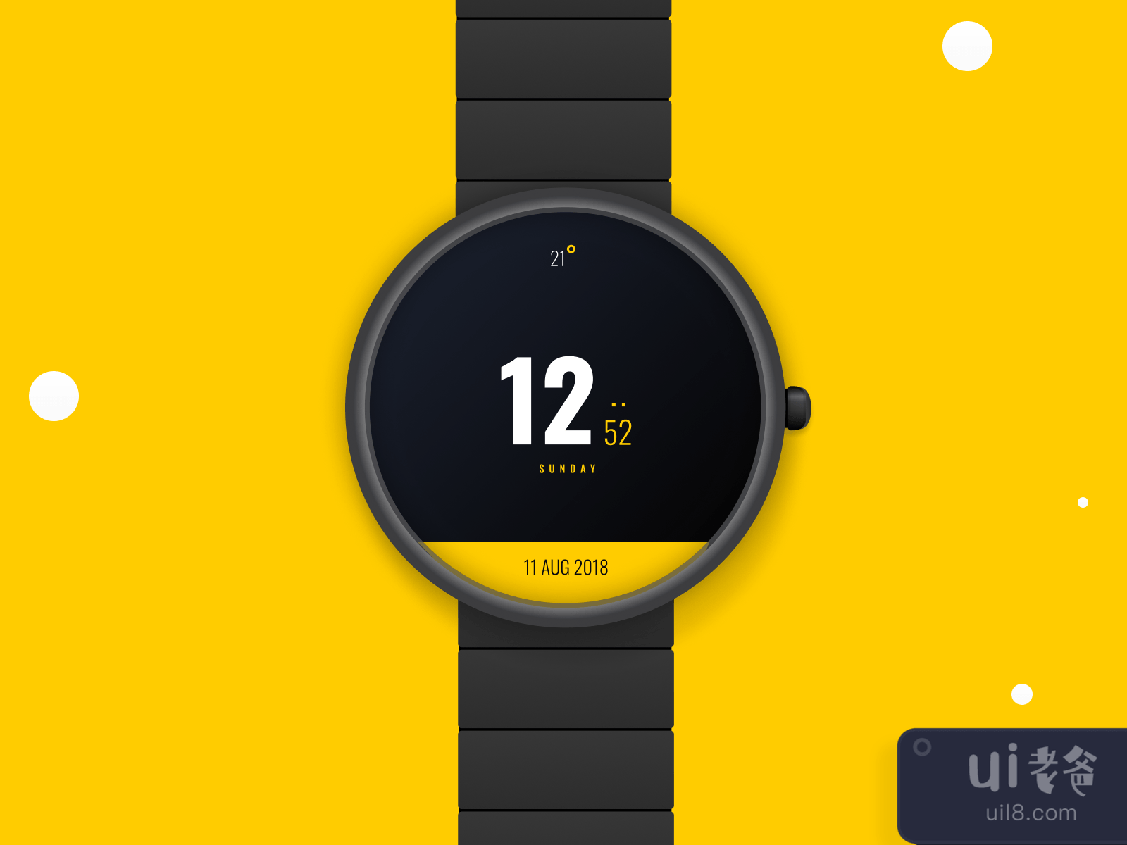 Smartwatch Mockup for Figma and Adobe XD No 3