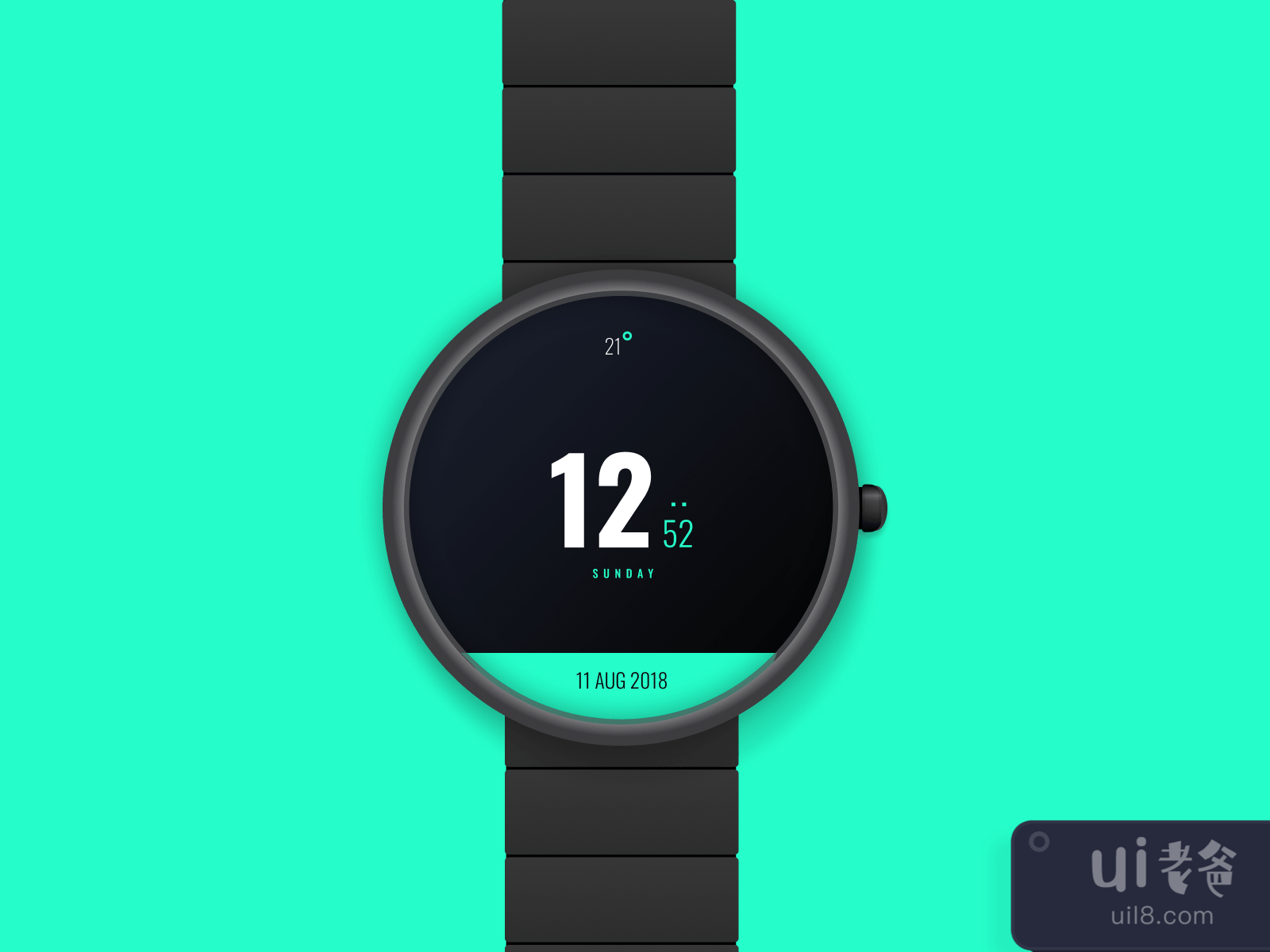 Smartwatch Mockup for Figma and Adobe XD No 4