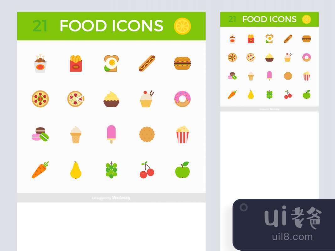 Tasty Food Free Icon Pack for Figma and Adobe XD No 1