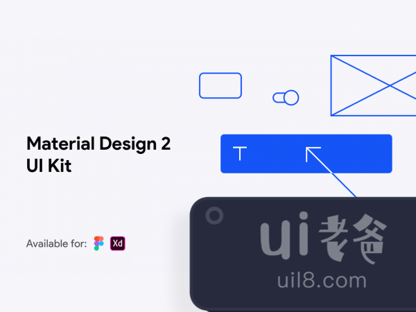 Text Fields UI Kit for Figma and Adobe XD No 1