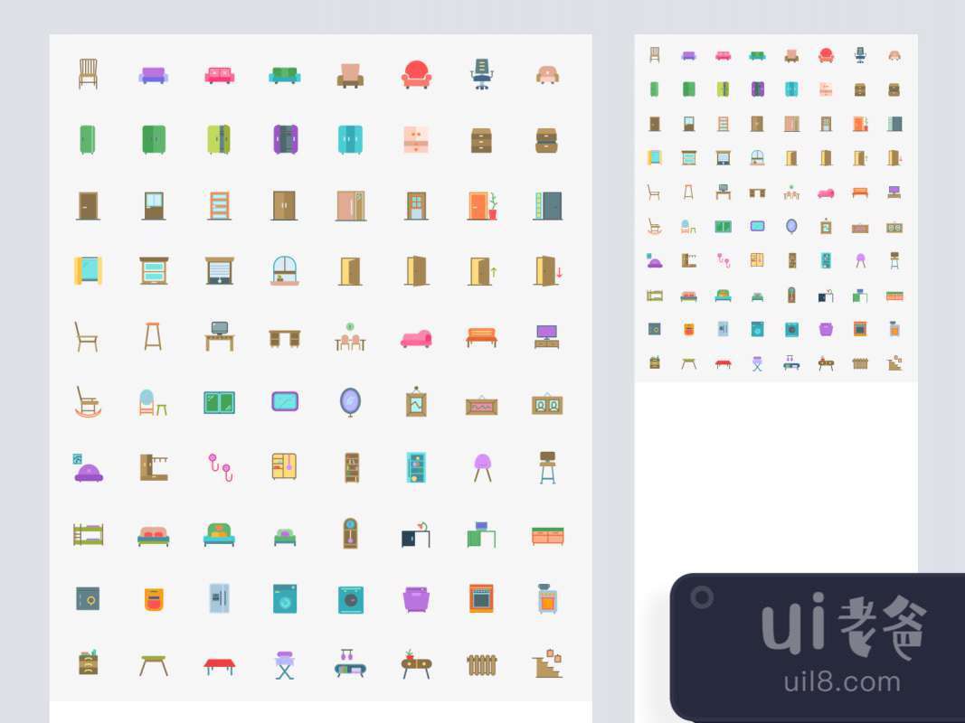 Transport & Household Free Icon Pack for Figma and Adobe XD No 1