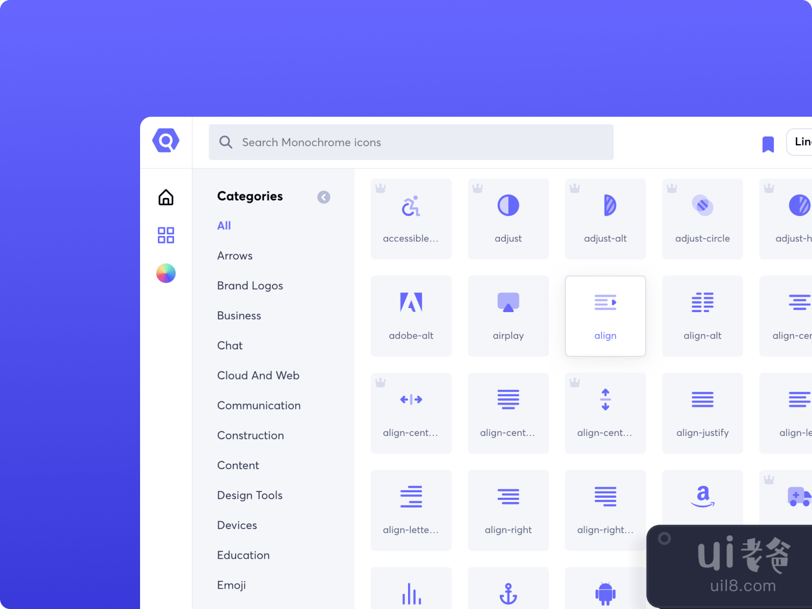 Unicons Icon Pack for Figma and Adobe XD No 3