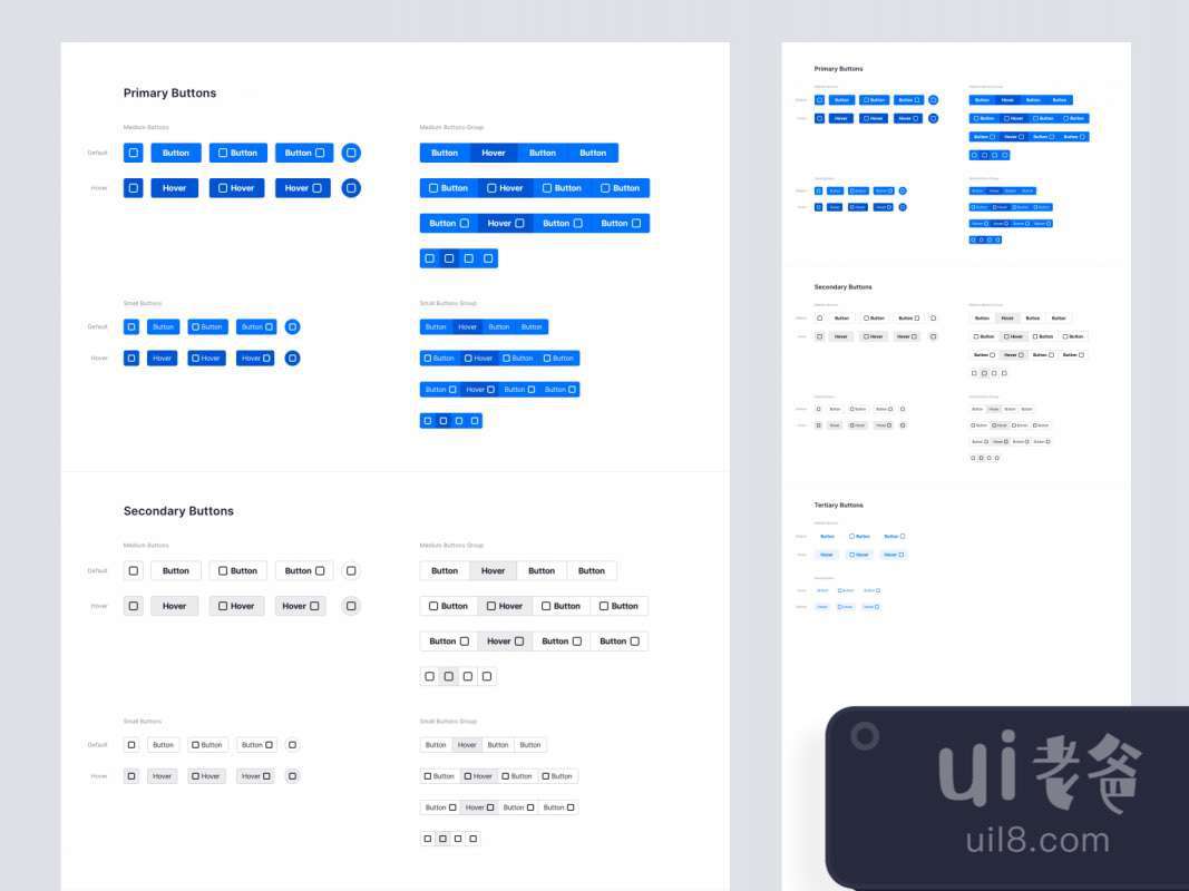 Unit UI Kit for Sketch for Figma and Adobe XD No 1
