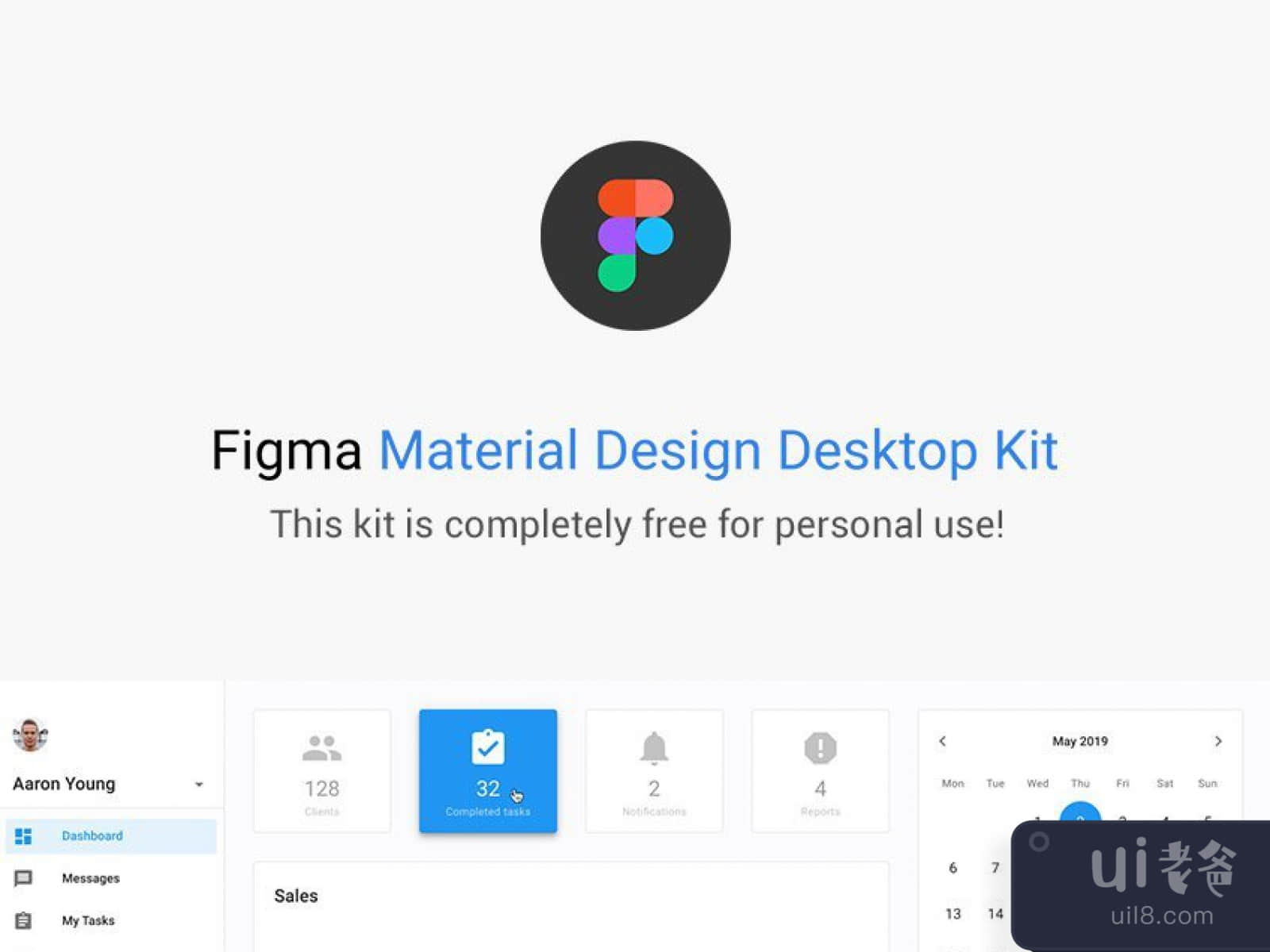 Figma Material Design UI Kit for Figma and Adobe XD No 1