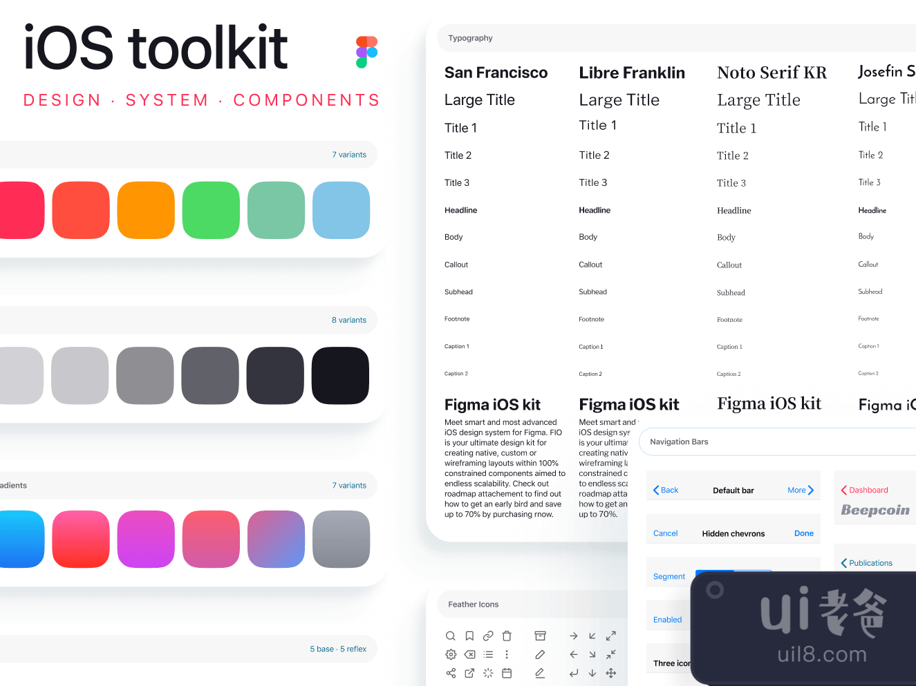 Desktop Template Kit for Figma and Adobe XD No 1