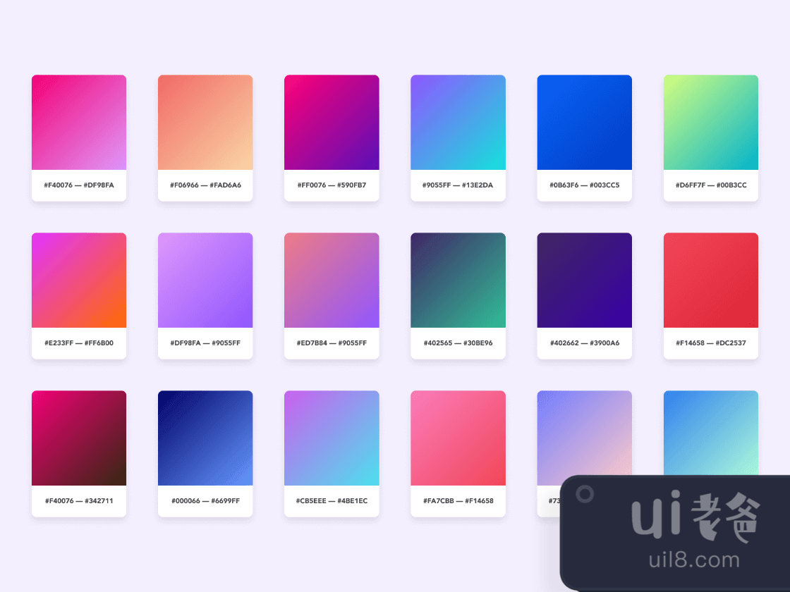 Gradients for Figma and Adobe XD No 1