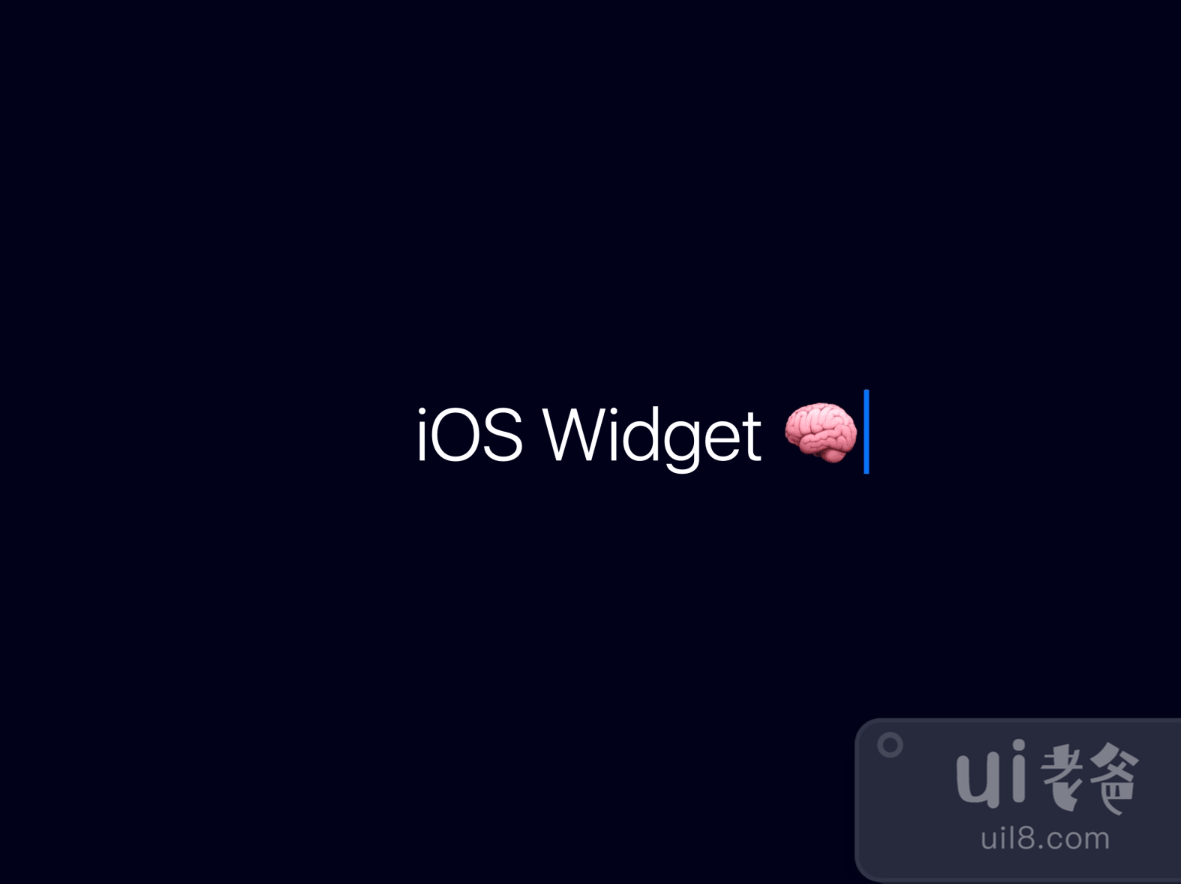 iOS Widgets for iPhone for Figma and Adobe XD No 1