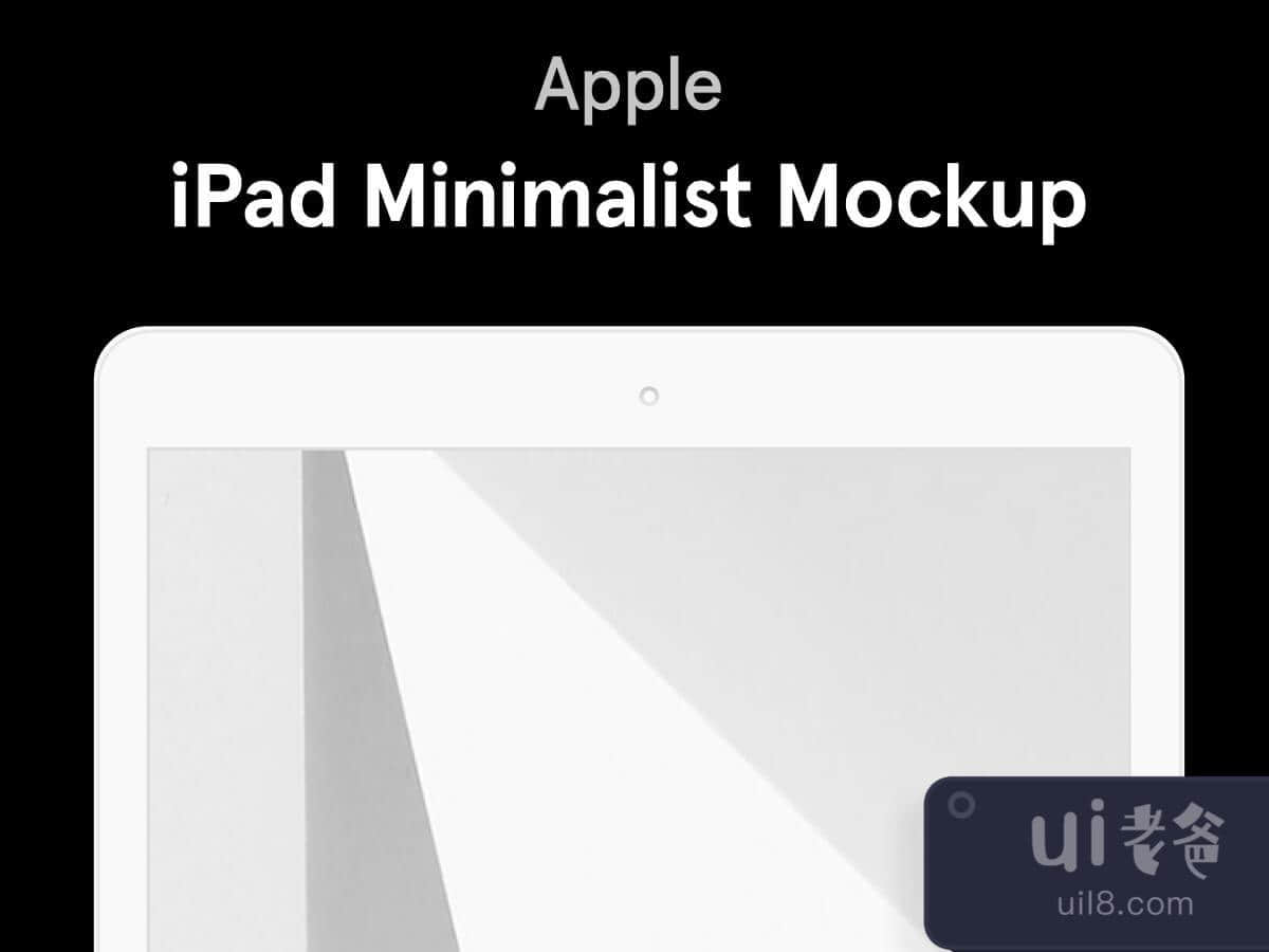 iPad Minimalist Mockup for Figma and Adobe XD No 1