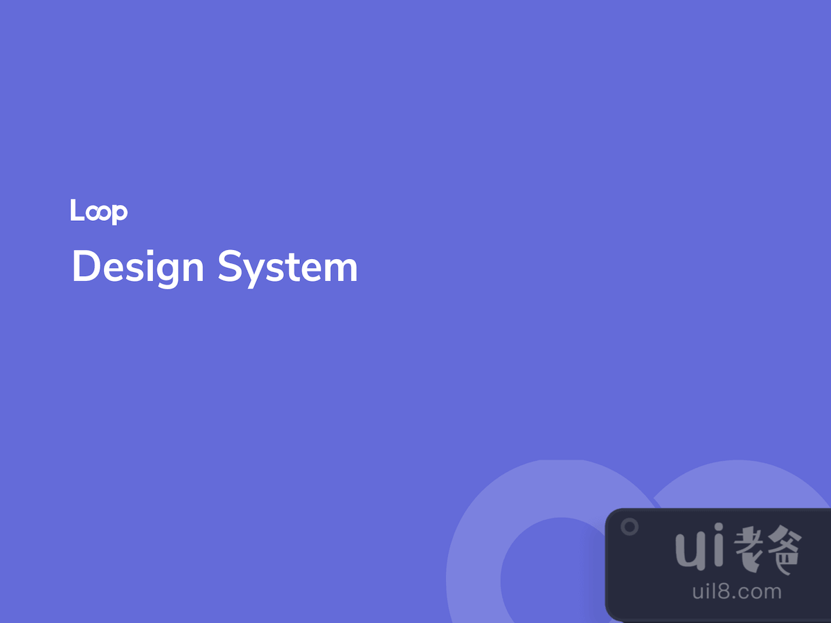 Loop Design System UI Kit for Figma and Adobe XD No 1