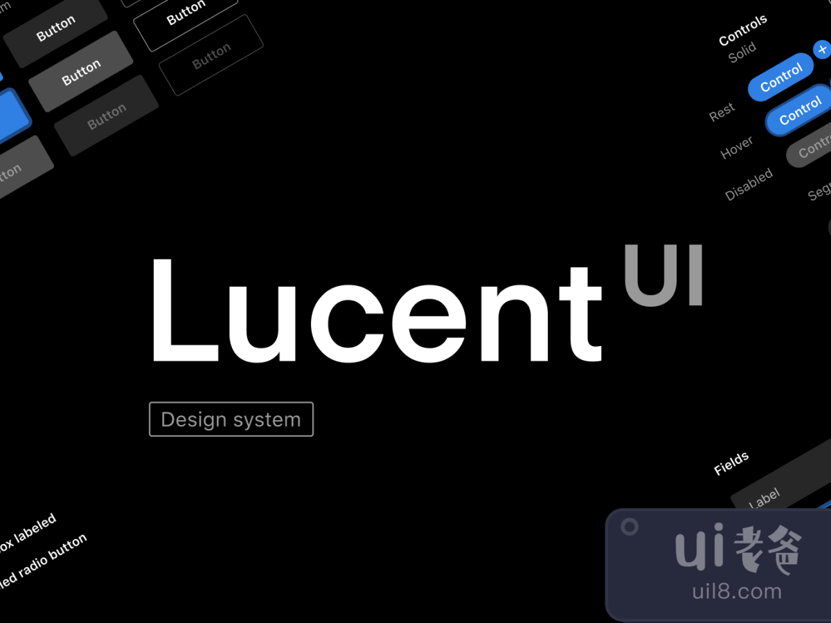 Lucent Design System for Figma and Adobe XD No 1