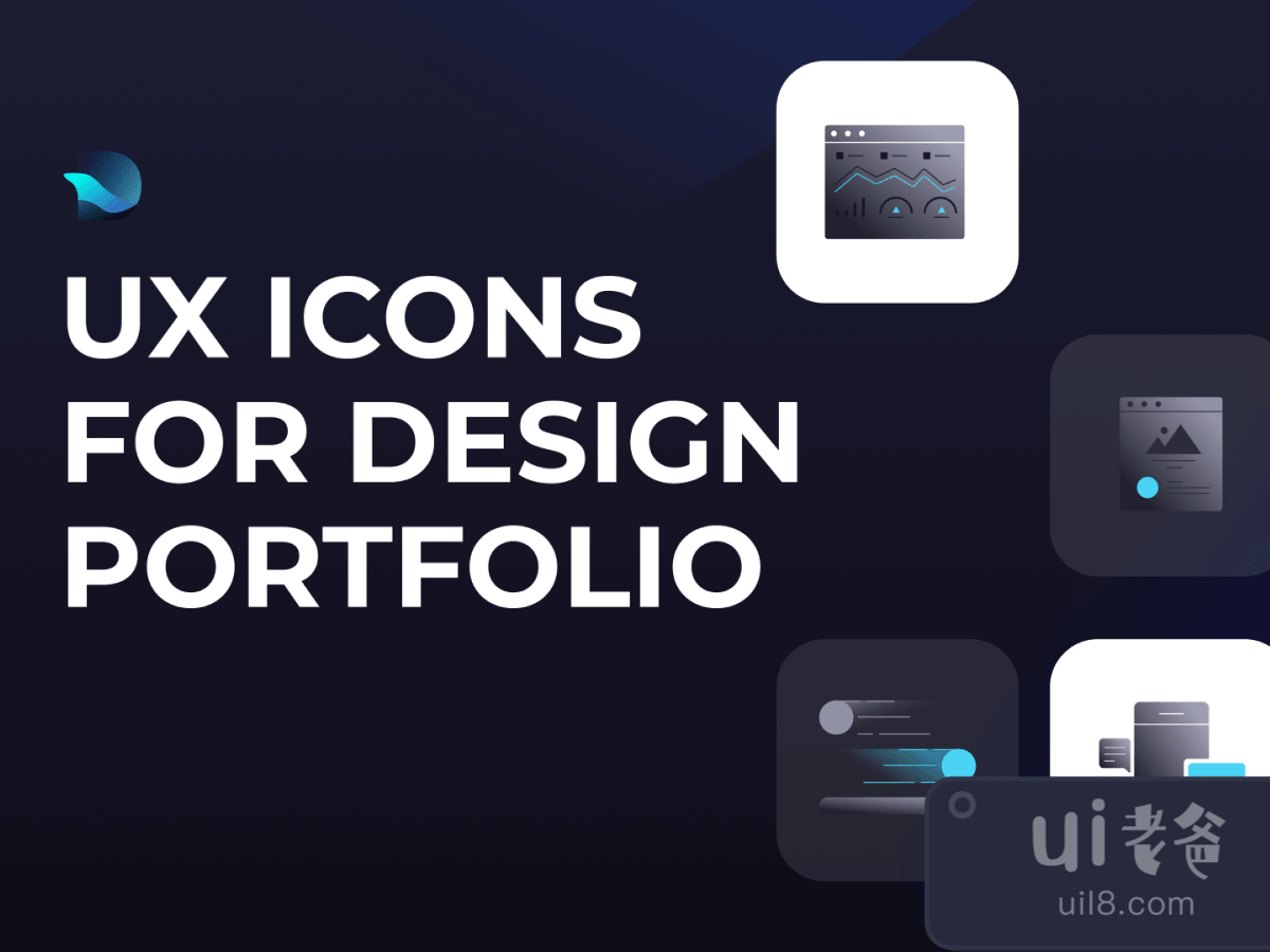 UX Icon Pack for Figma and Adobe XD No 1