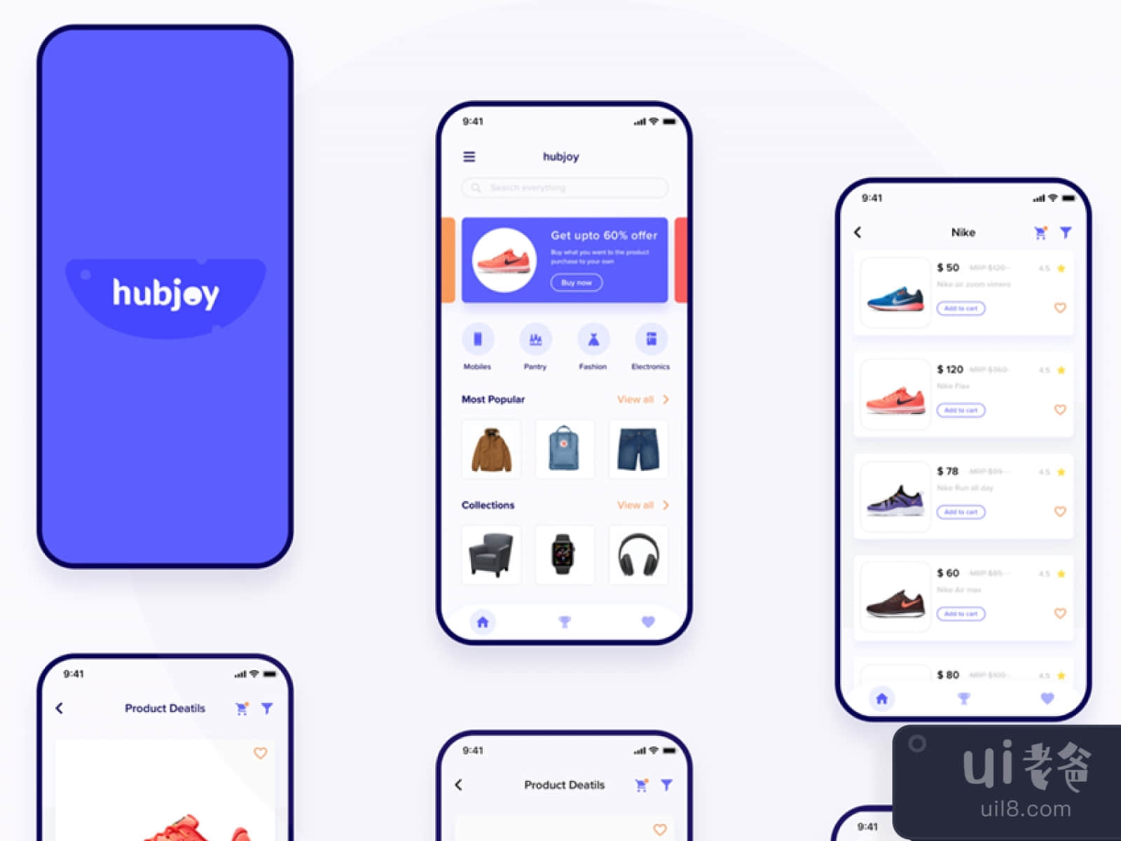 hubjoy eCommerce for Figma and Adobe XD No 1