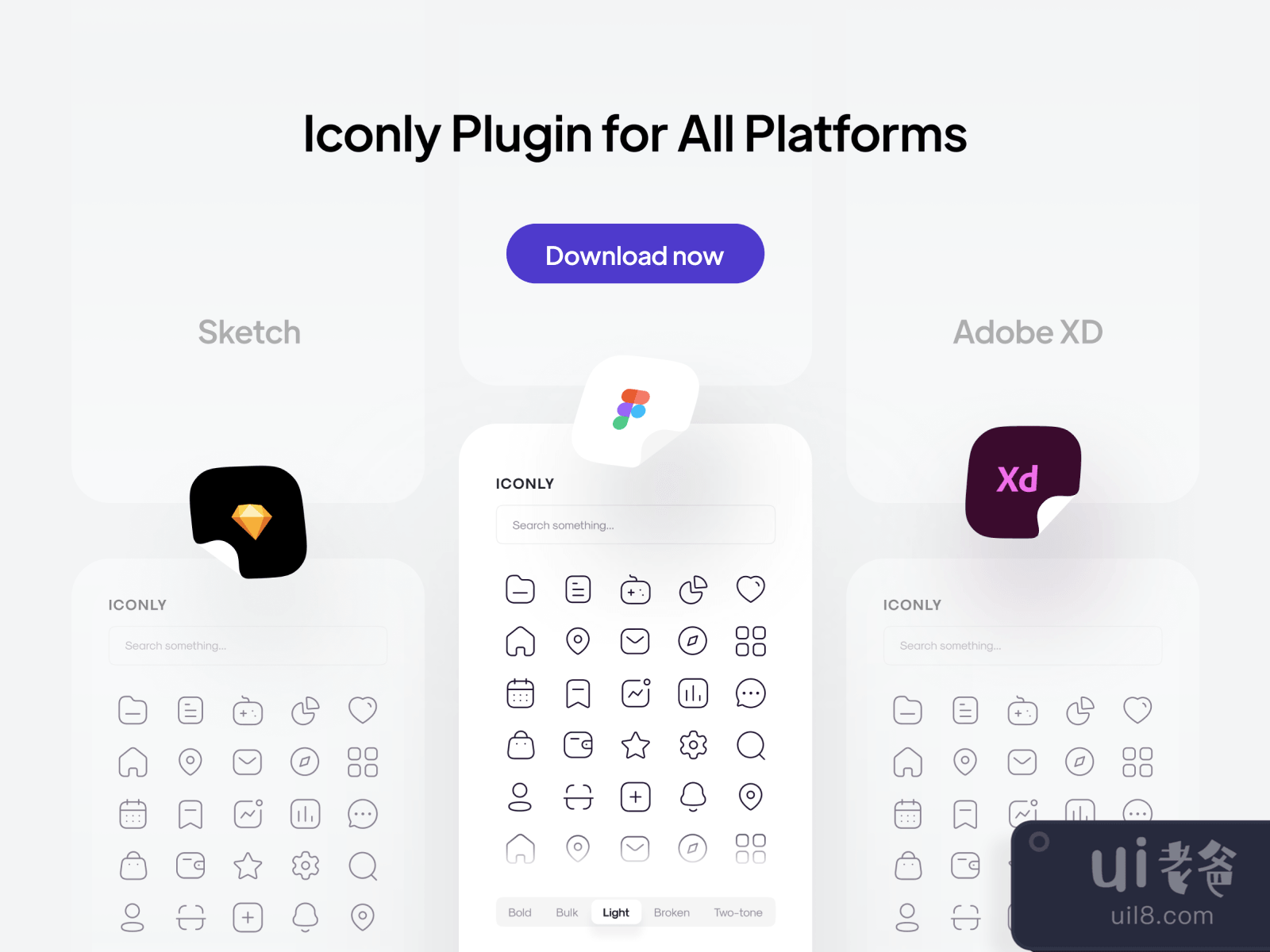 Iconly 2  Essential icons for Figma and Adobe XD No 2