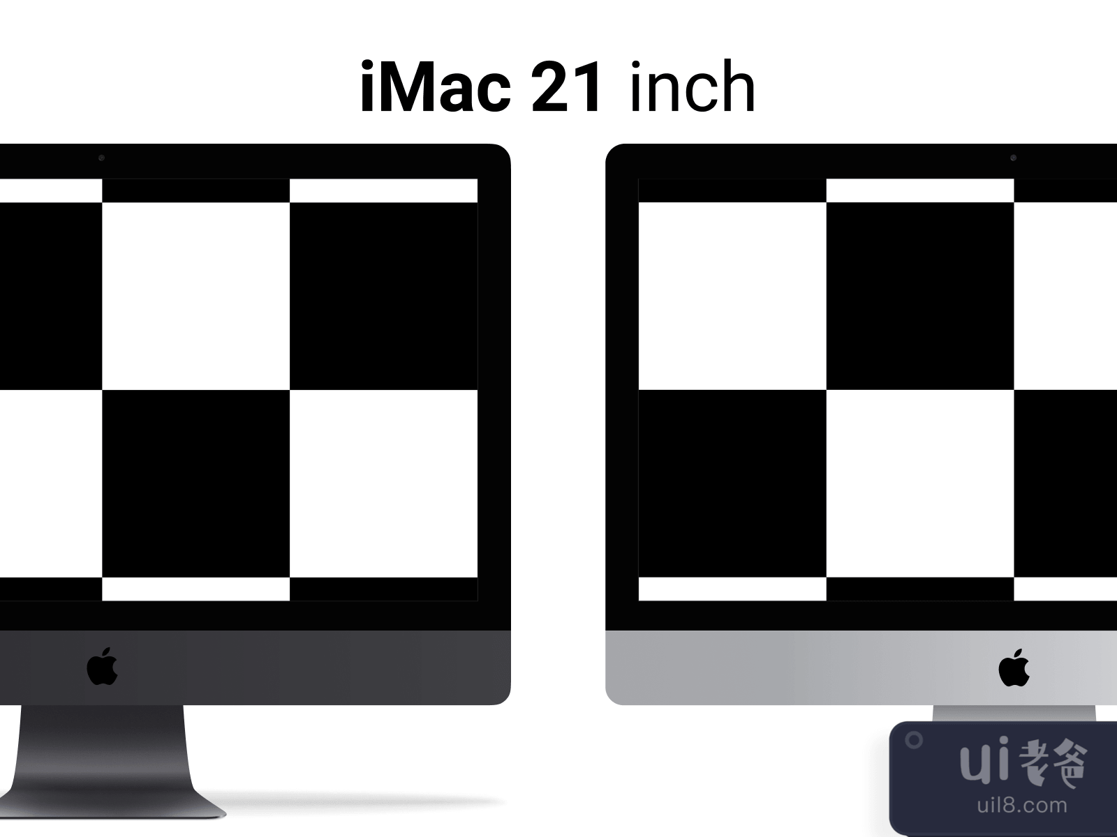 iMac 21.5 Mockup for Figma and Adobe XD No 2