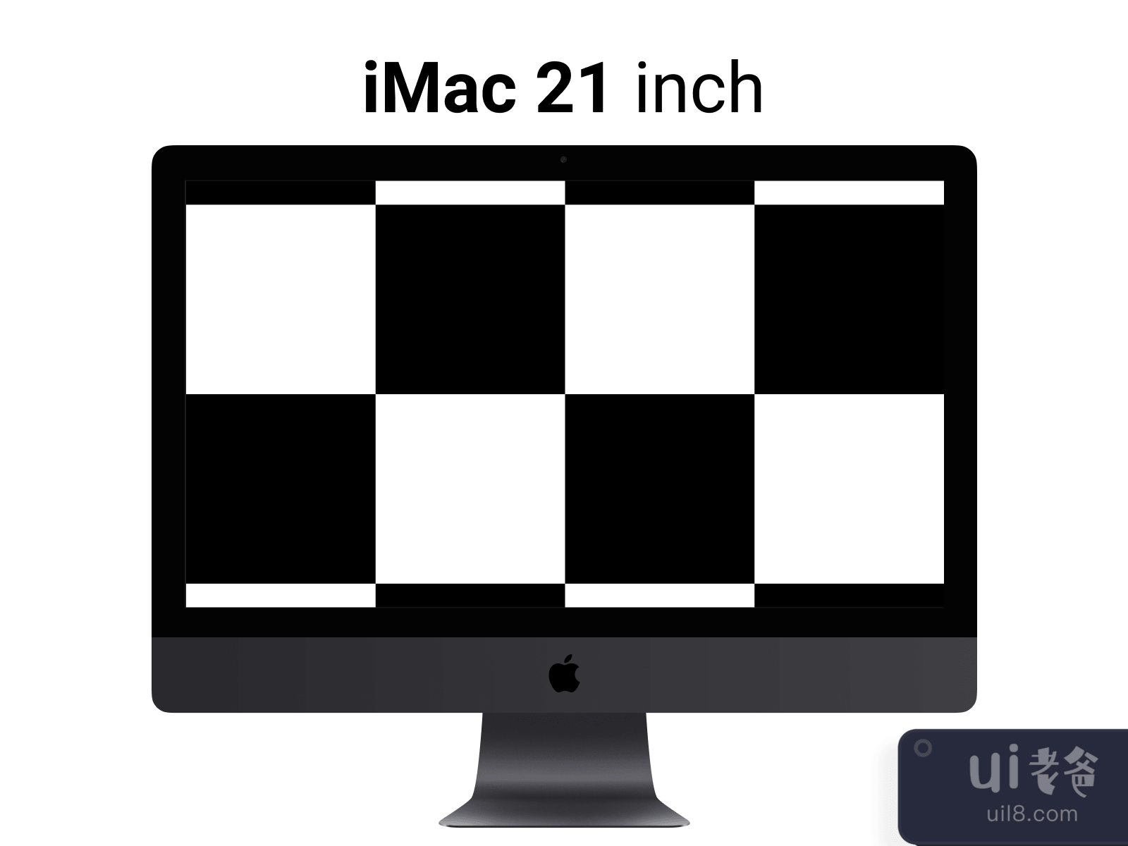 iMac 21.5 Mockup for Figma and Adobe XD No 4