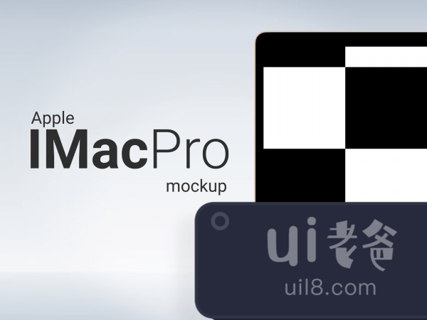 iMac Pro 27 Mockup for Figma and Adobe XD No 1