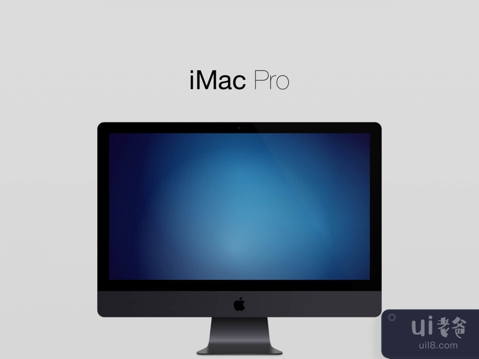iMac Pro Free Mockup for Figma and Adobe XD No 1