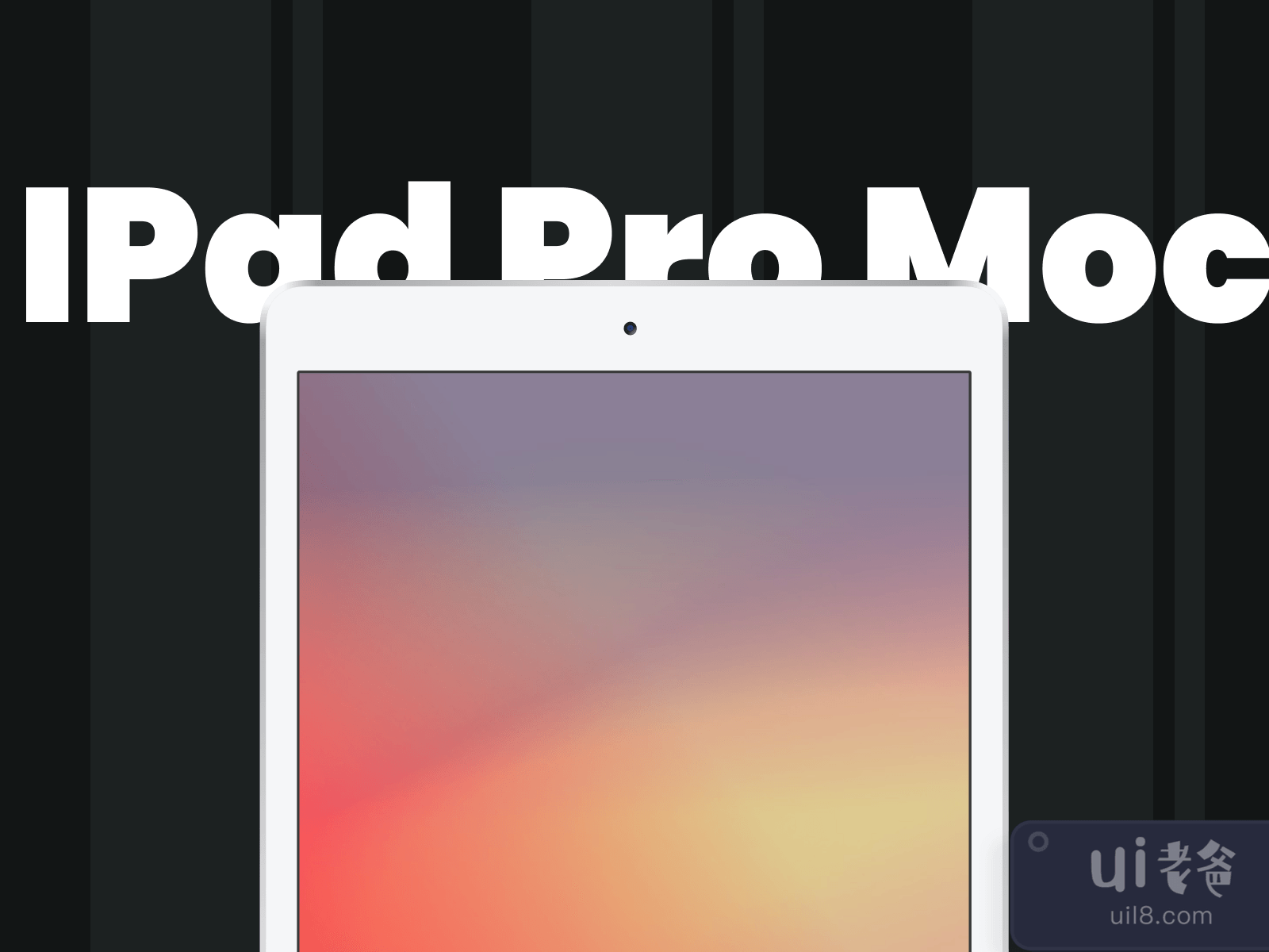 iPad 10.2 Mockup for Figma and Adobe XD No 3